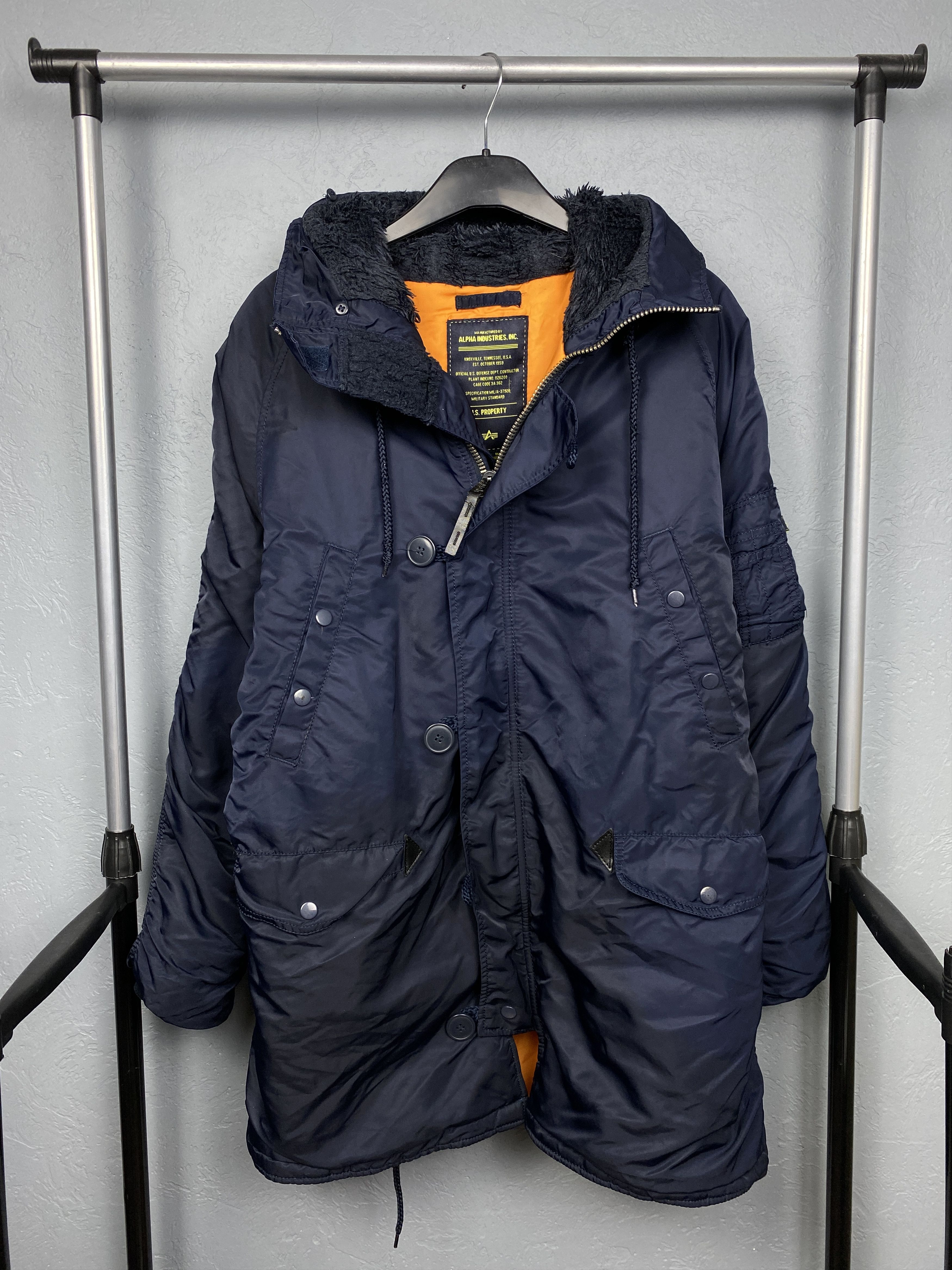 Alpha Industries Alpha Industries N3B Vintage Mens Parka Jacket Size US L / EU 52-54 / 3 - 1 Preview
