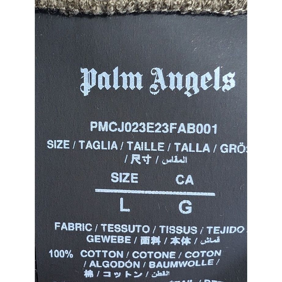 Palm Angels o1rshd1 Monogram Piquet Track Pant in Brown Off White Size US 34 / EU 50 - 17 Thumbnail