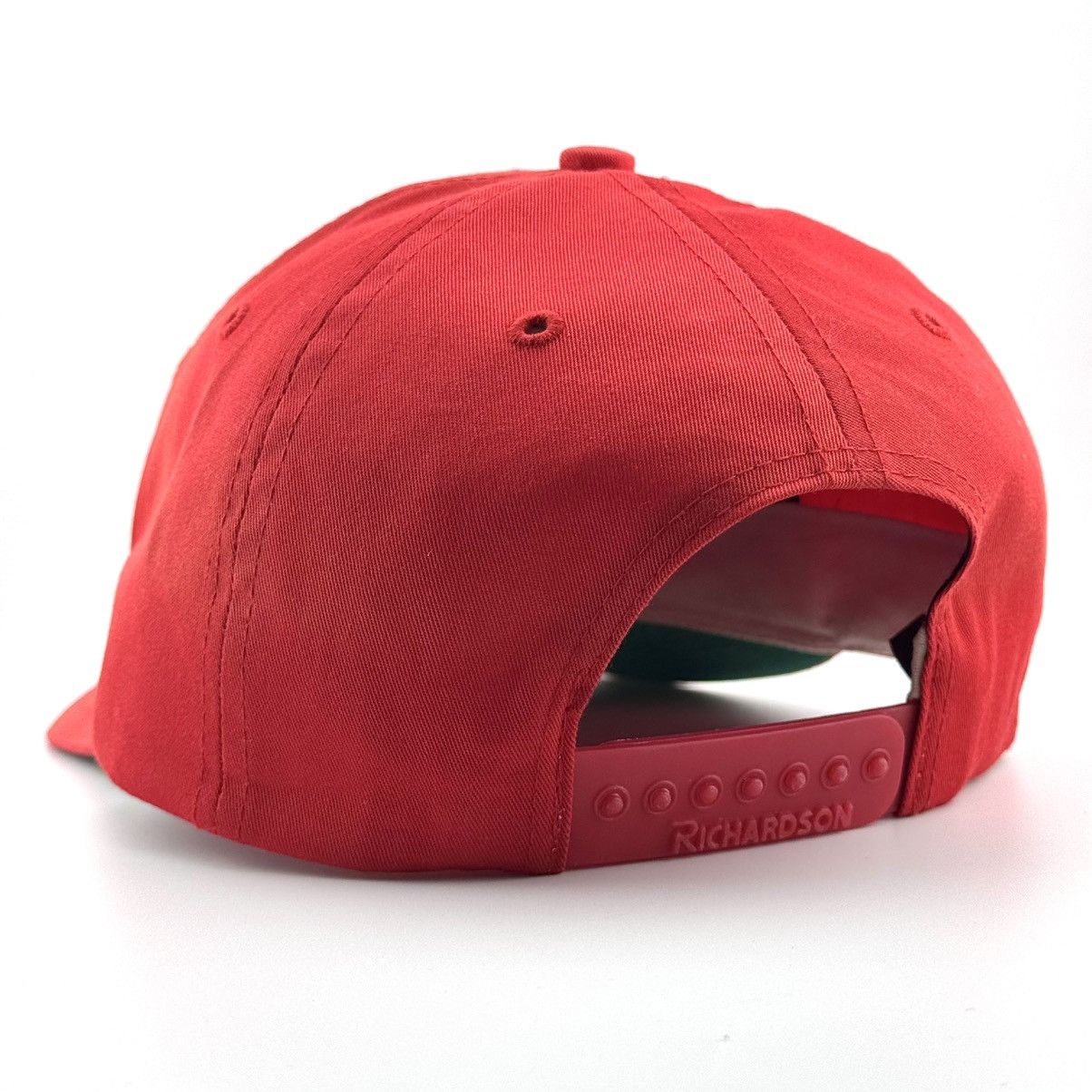 Vintage Vtg USMCL Sunfaded Red Richardson Pro Model 212 Snapback Hat Size ONE SIZE - 3 Thumbnail