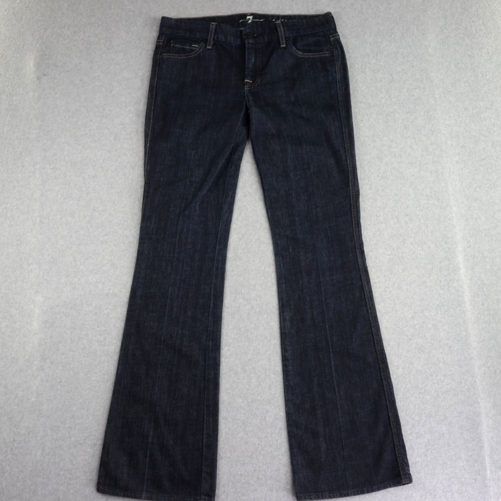 7 For All Mankind 7 For All Mankind Jeans Womens 29 Bootcut Denim Blue Pockets X: A Pocket Shirt? Size 29" - 2 Thumbnail