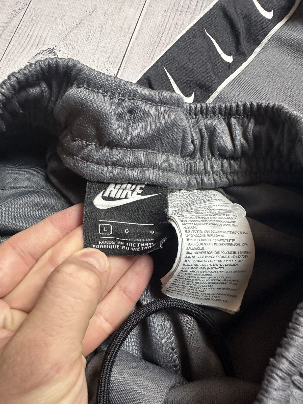 Nike × Vintage Vintage Nike Track suit swoosh logo grey size M Size US M / EU 48-50 / 2 - 15 Thumbnail