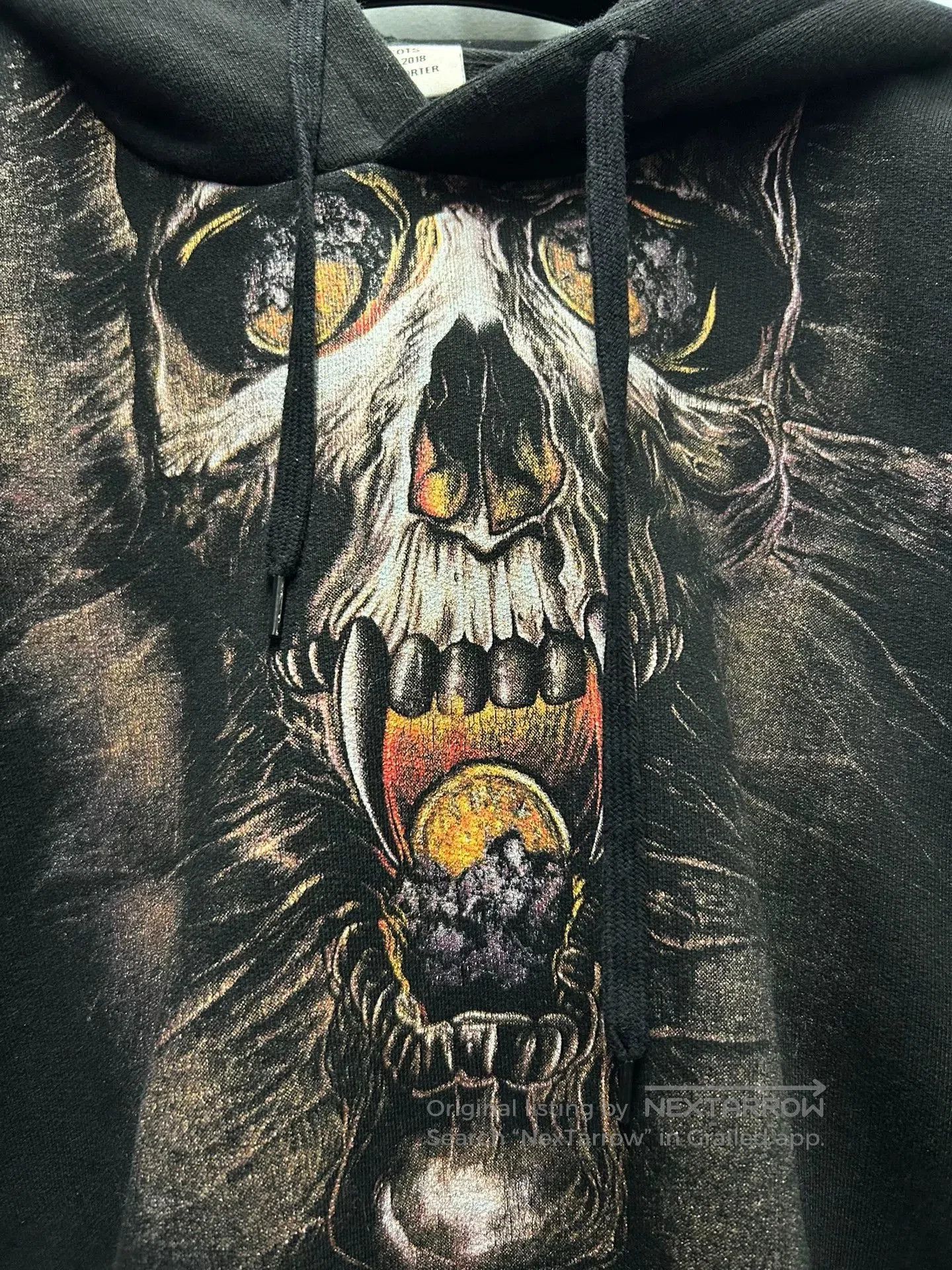 Vetements unique skull print vetements hoodie in black. Size US S / EU 44-46 / 1 - 2 Thumbnail