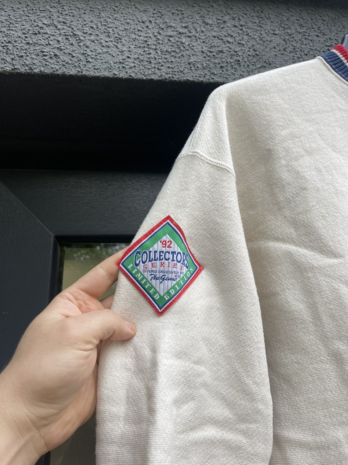 MLB 1992 The Game Atlanta Braves Grail Milk vintage Sweatshirt Size US L / EU 52-54 / 3 - 11 Thumbnail