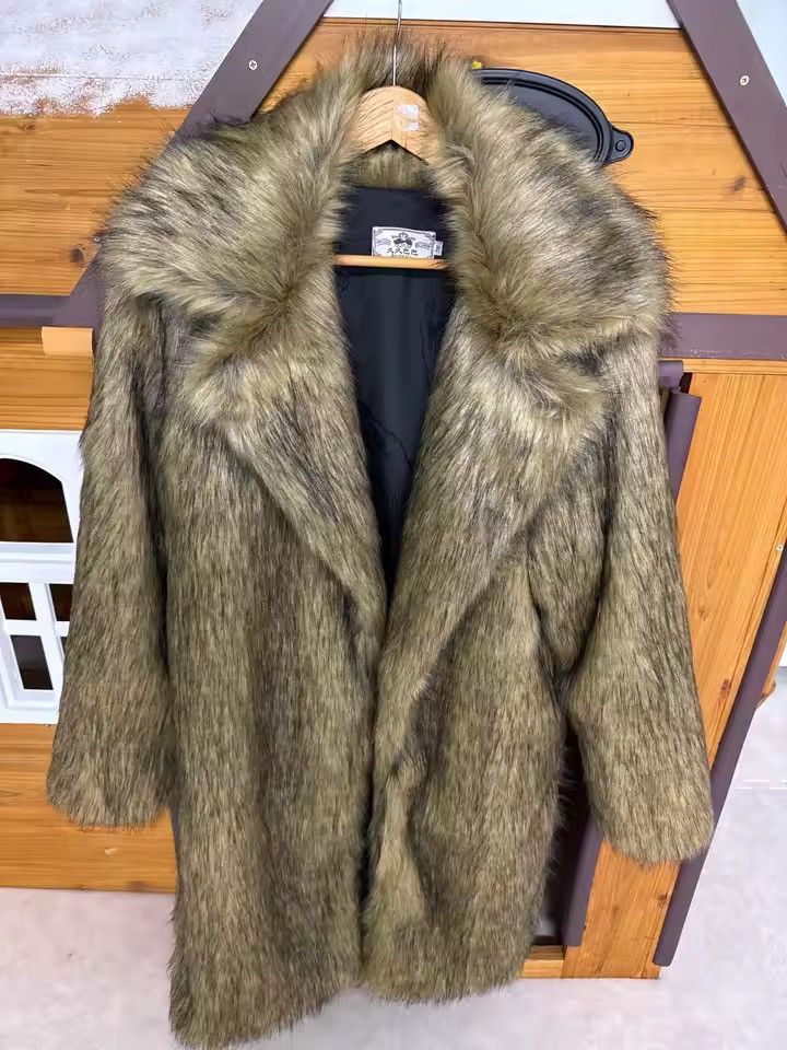 Other Faux Fur Designer Streetwear Maxi Winter Warm Men’s Coat Size US XL / EU 56 / 4 - 10 Thumbnail