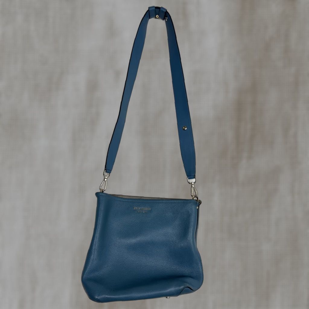 Vintage kate spade leather crossbody purse blue adjustable strap medium Size ONE SIZE - 1 Thumbnail