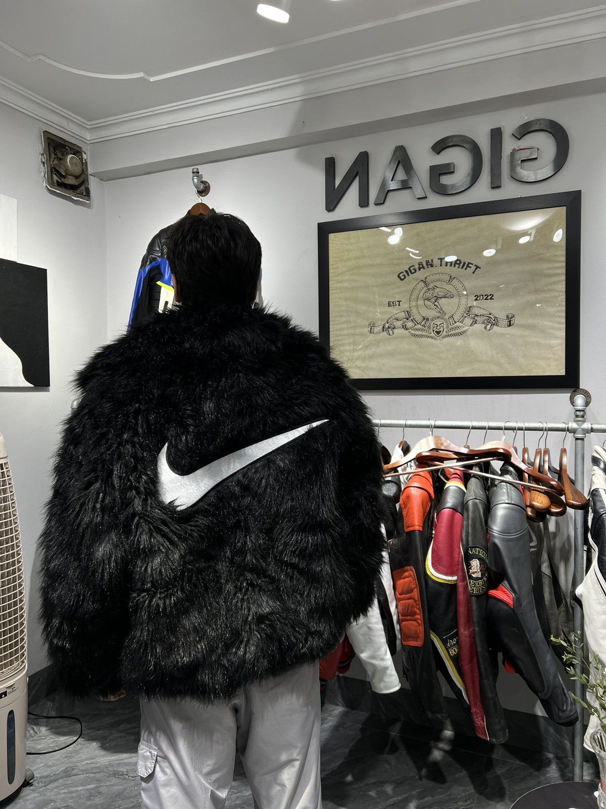 Ambush Design × Nike Nike Ambush Fur Jacket | Grailed