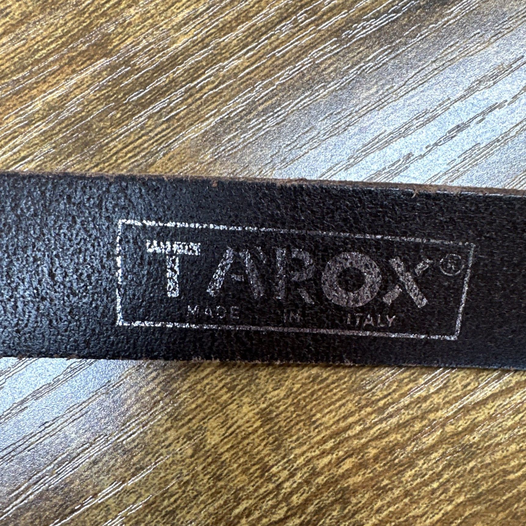 Vintage VTG Tarox Belt XL Brown Leather Dress Women’s 1.25” Buckle Adjustable Italy 90s Preppy Y2K Classic Belt Size XL / US 12-14 / IT 48-50 - 3 Thumbnail