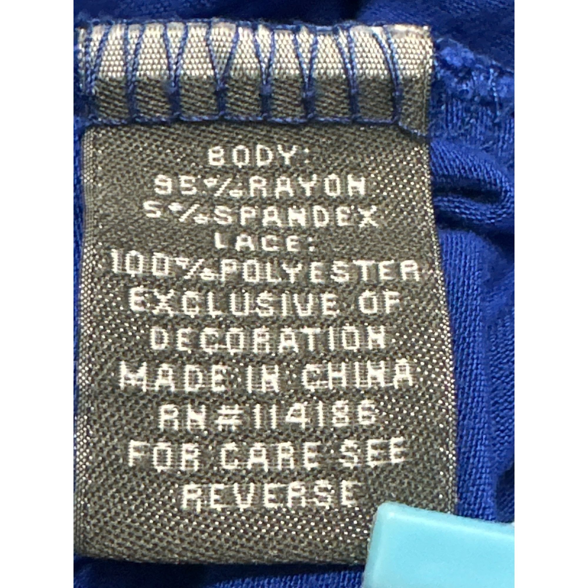 Other 89th and Madison Small Blue Knit Chiffon Pullover Lightweigh Size XL / US 12-14 / IT 48-50 - 8 Thumbnail