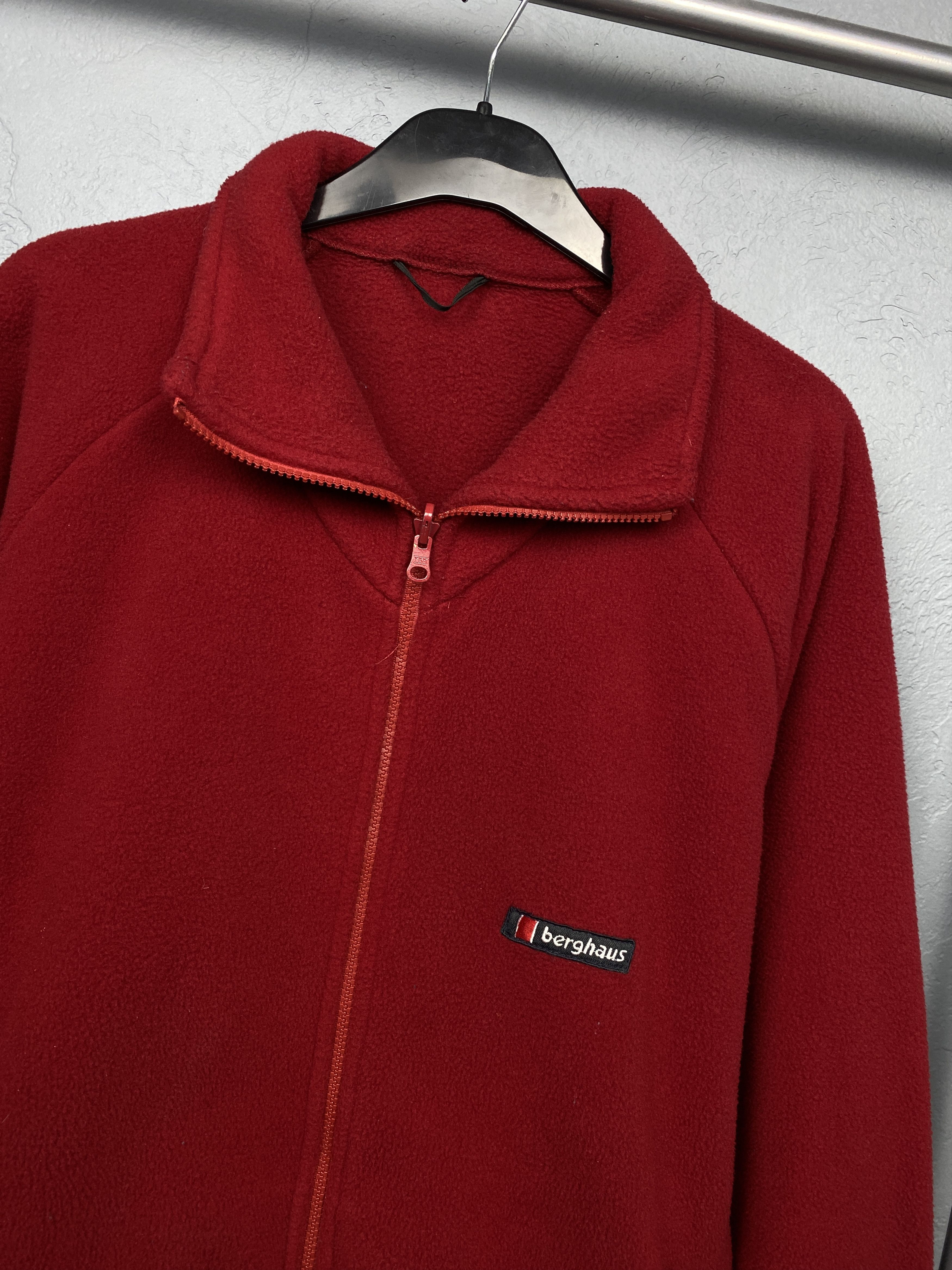 Berghaus × Vintage Berghaus 90s Vintage Mens Fleece Jacket Size US XL / EU 56 / 4 - 2 Thumbnail