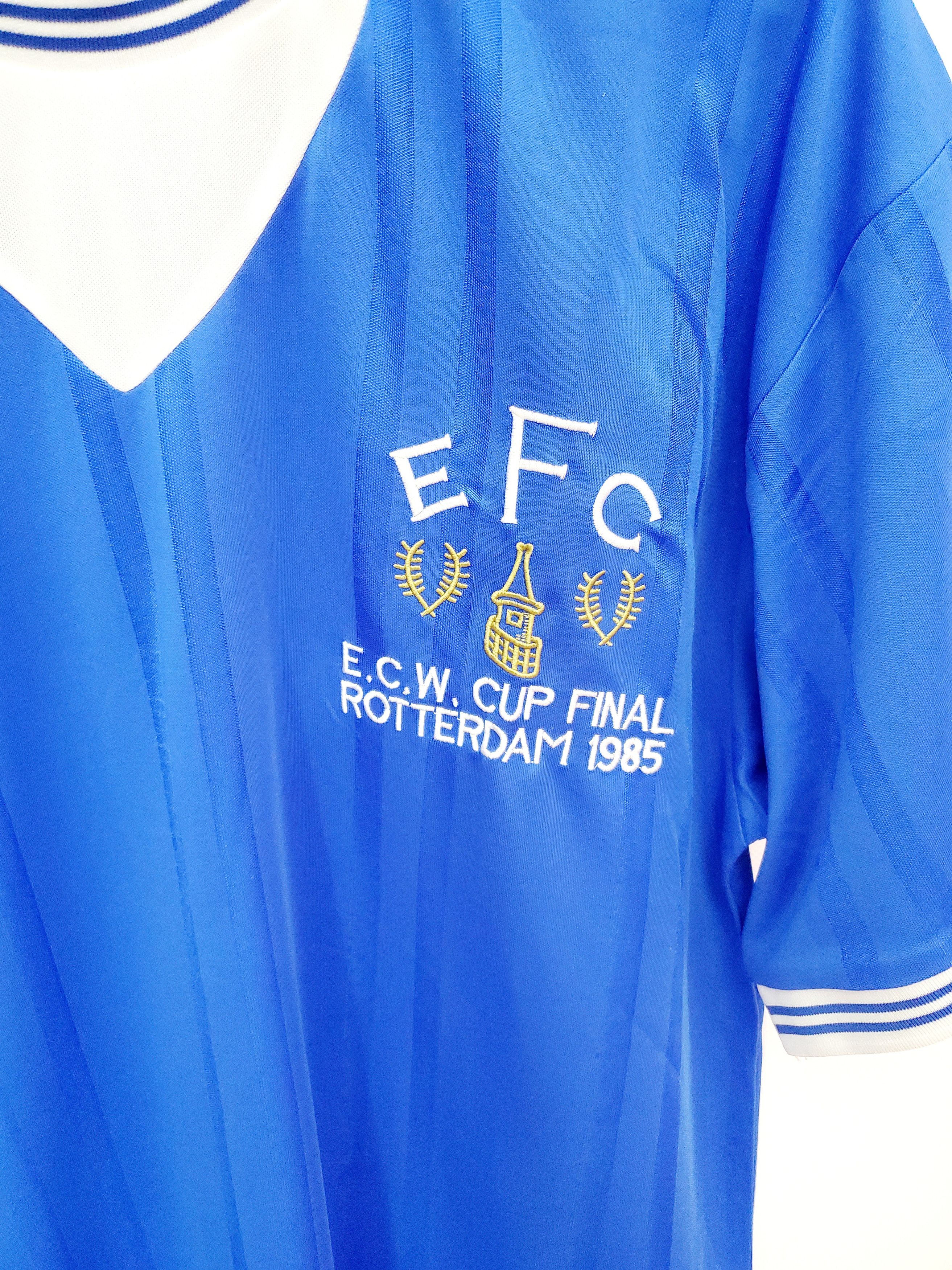 Le Coq Sportif × Vintage EVERTON ENGLAND 1983/1985 HOME JERSEY VINTAGE reprint Xl Size US XL / EU 56 / 4 - 2 Thumbnail