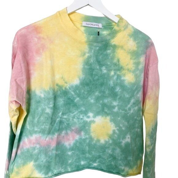 Daydreamer Daydreamer Tie-Dye Long Sleeve Top Size XS / US 0-2 / IT 36-38 - 5 Thumbnail