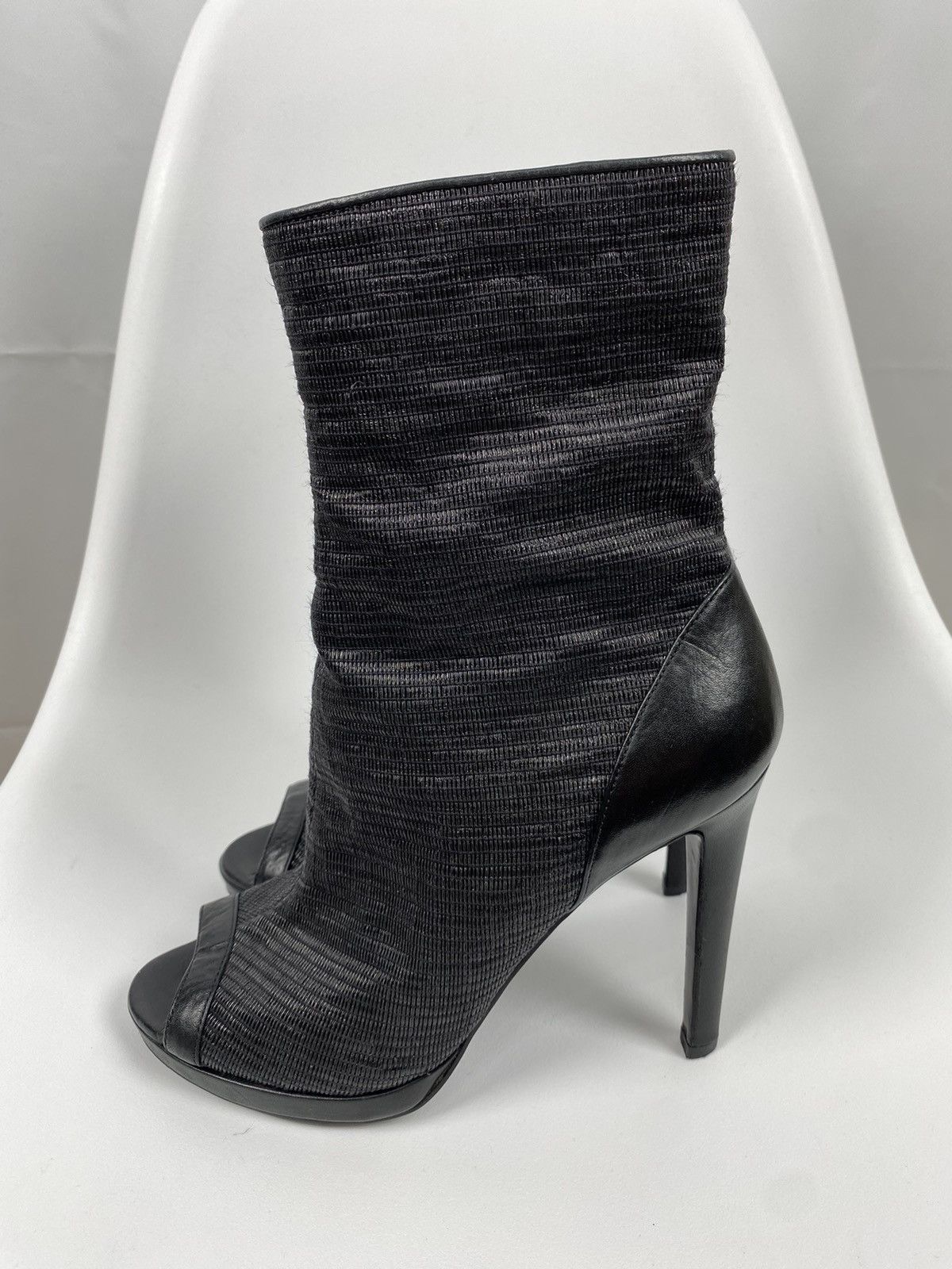 Other Marc Cain Open Toe Boots Genuine Leather size 39 Size US 9 / IT 39 - 4 Thumbnail