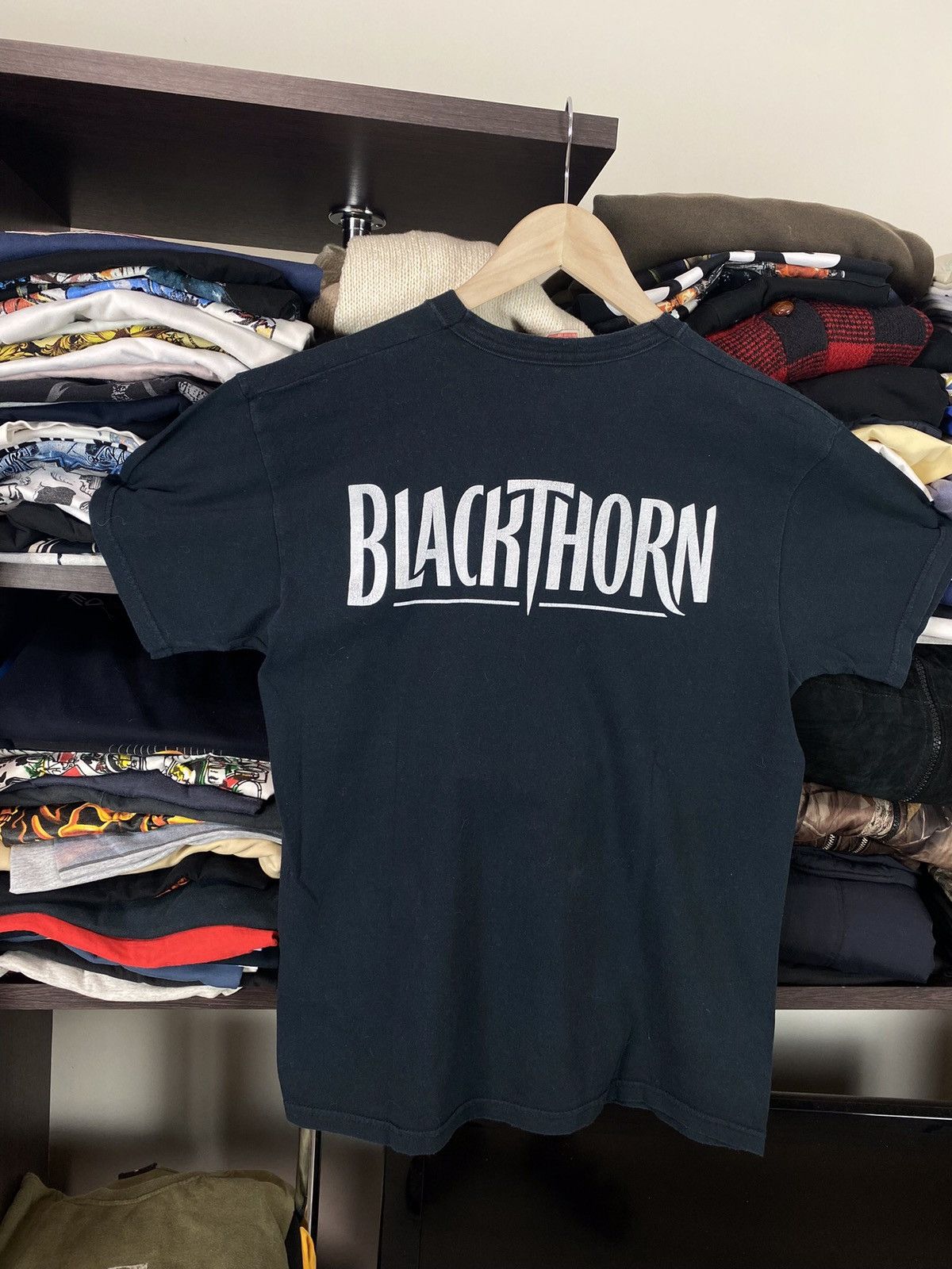 Band Tees × Vintage Vintage BlackThorn Faded Tee Size US M / EU 48-50 / 2 - 2 Thumbnail