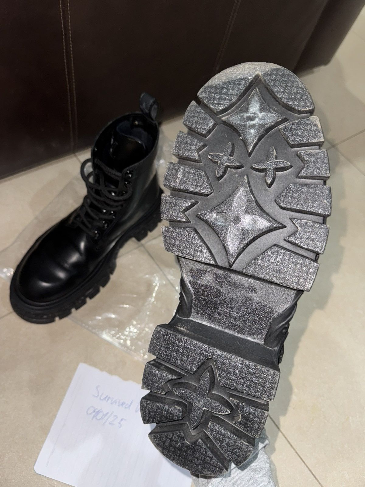 Louis Vuitton LV Louis Vuitton Baroque Ranger Boots Size US 8.5 / EU 41-42 - 10 Thumbnail