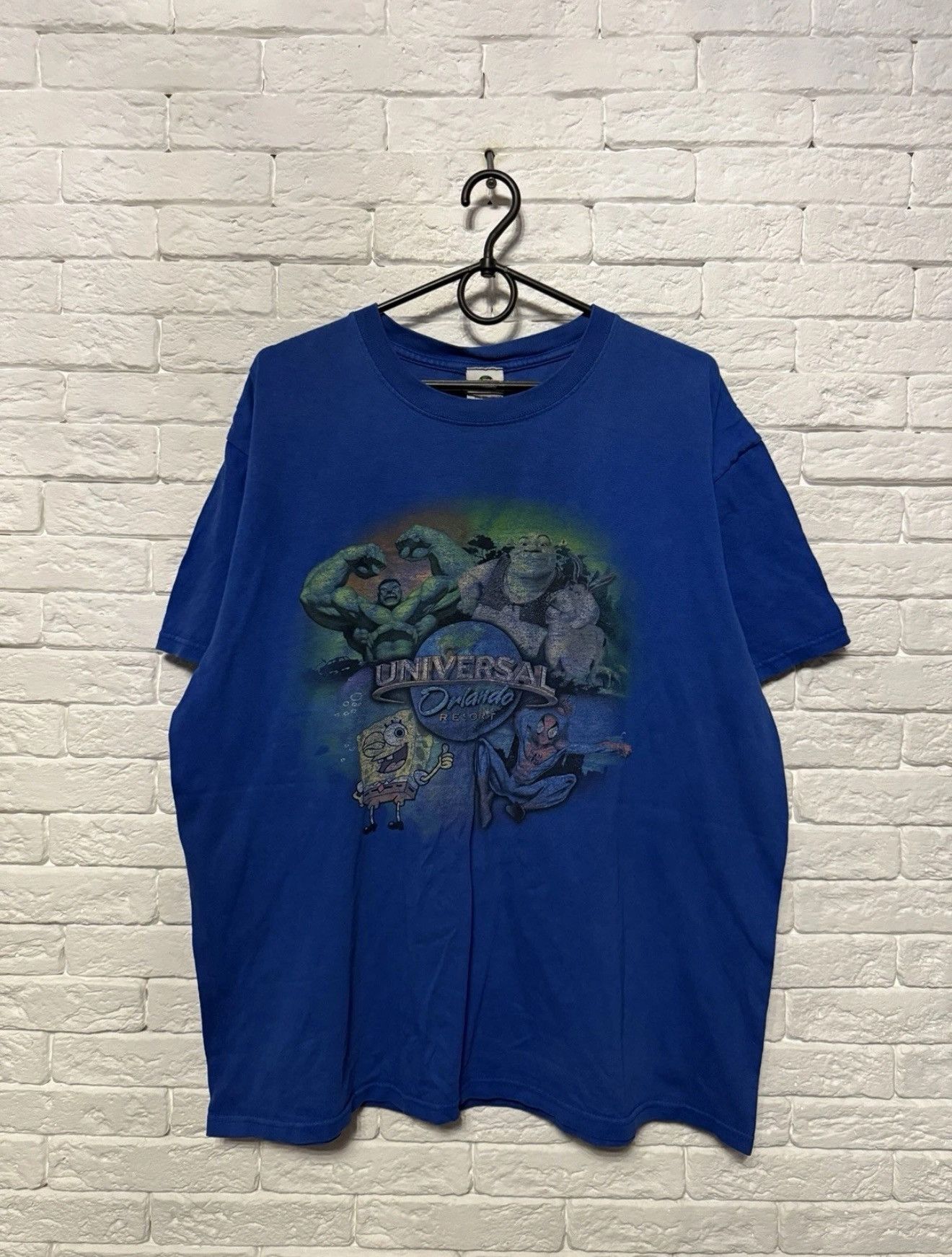 Universal Studios Vintage Universal Studio Orlando Resort T-shirt Shrek Spider Size US XL / EU 56 / 4 - 1 Thumbnail