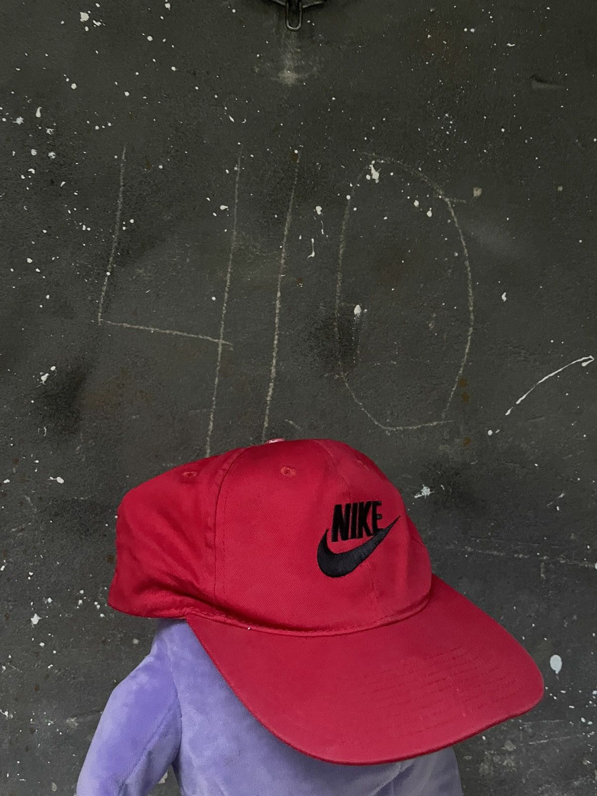 Nike Nike Vintage 80’s Red Cap Y2K Center Logo Size ONE SIZE - 2 Thumbnail