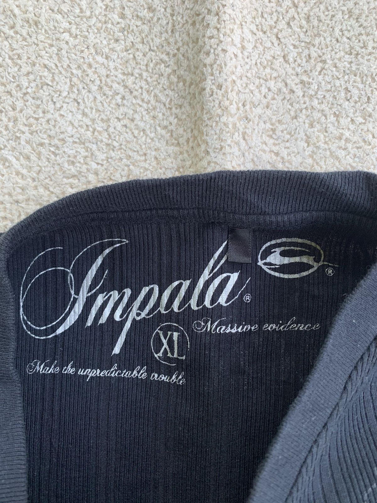 Beauty Beast × If Six Was Nine × Japanese Brand Impala Poem Longsleeve Y2k style Size US XL / EU 56 / 4 - 6 Thumbnail