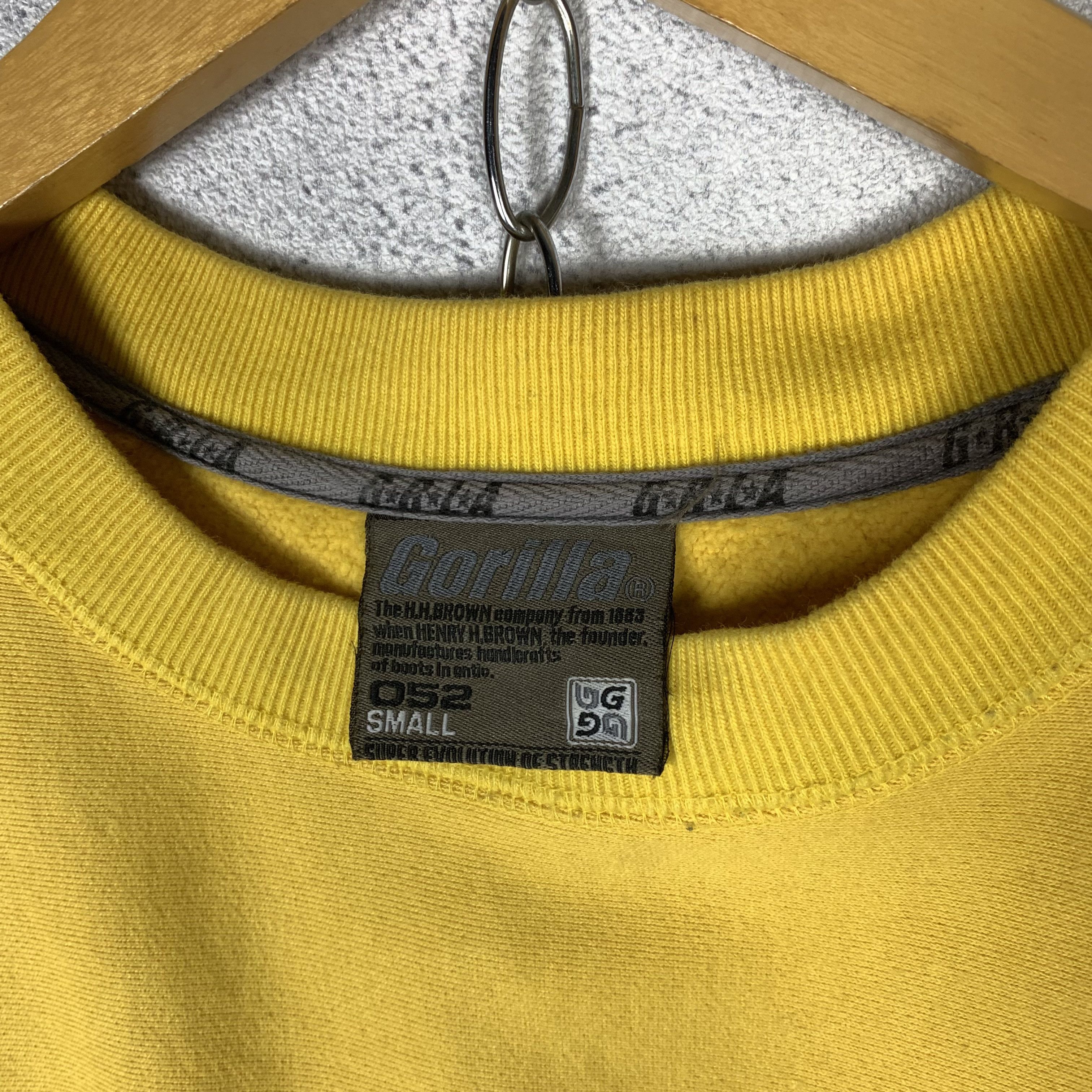 Vintage Gorilla by Henry H Brown Sweatshirt Crewneck Y2K Size US M / EU 48-50 / 2 - 7 Thumbnail