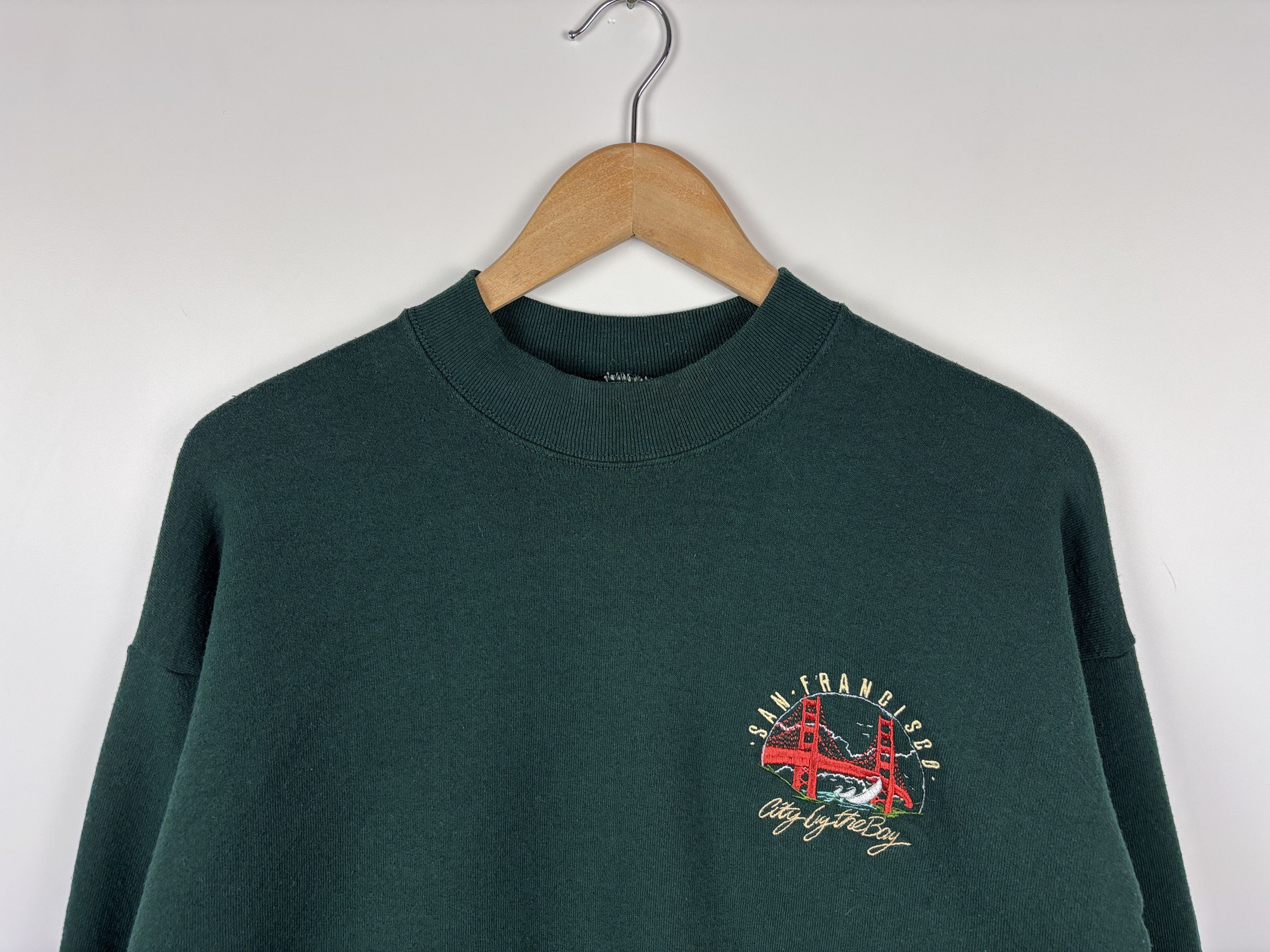 Fruit Of The Loom × Vintage 90s Fruit Of The Loom San Francisco Sweatshirt Made in USA Size US XL / EU 56 / 4 - 2 Thumbnail