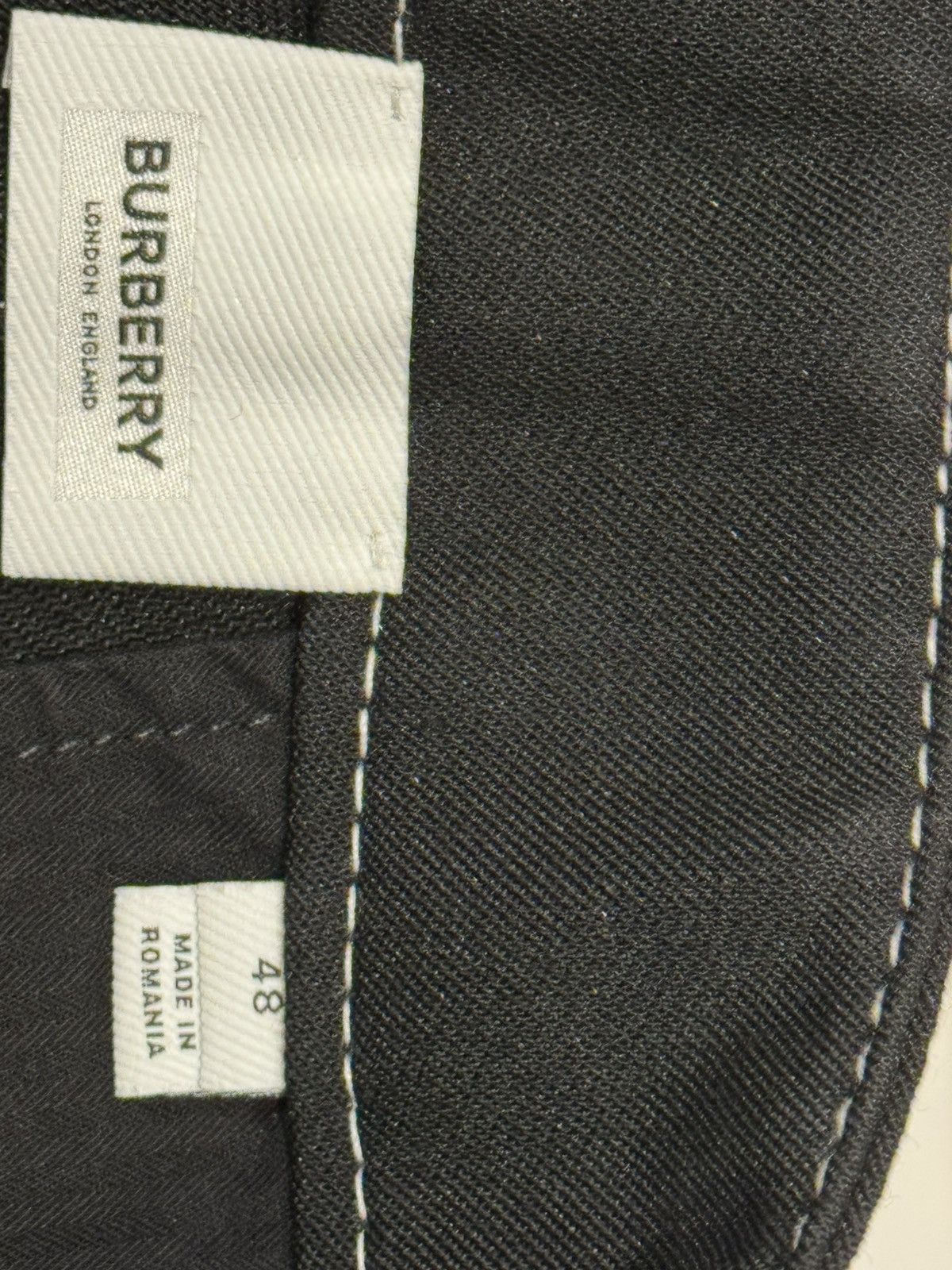 Burberry Burberry Work Pants in Black with White Stiching Size US 32 / EU 48 - 5 Thumbnail