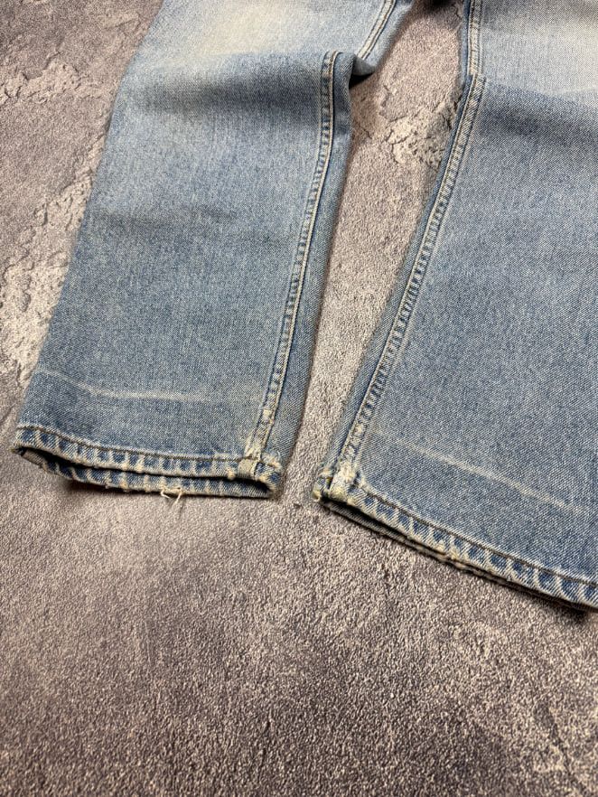 Levi's Vintage 90s Levi's 861 Stone Washed Orange Tab Jeans Y2K Size US 30 / EU 46 - 6 Thumbnail