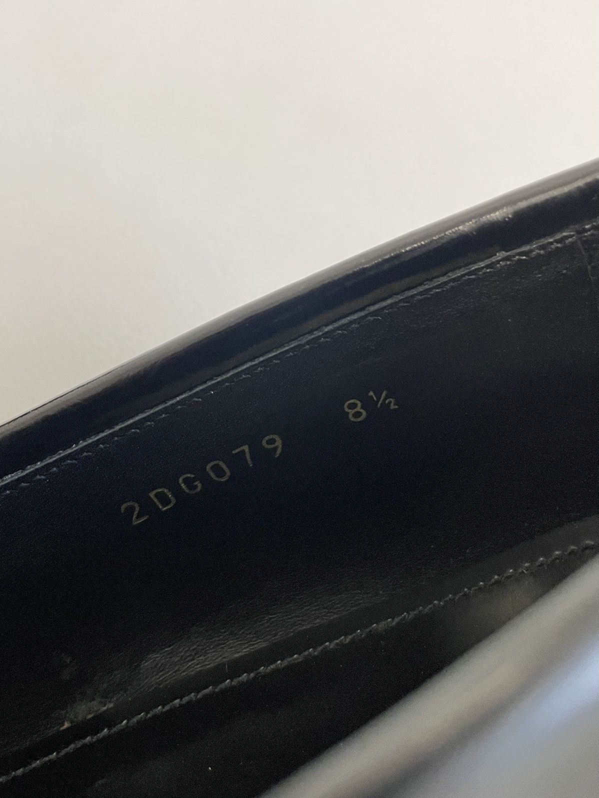 Prada Black Leather ‘Almond Toe’ Loafers Size US 9.5 / EU 42-43 - 13 Thumbnail