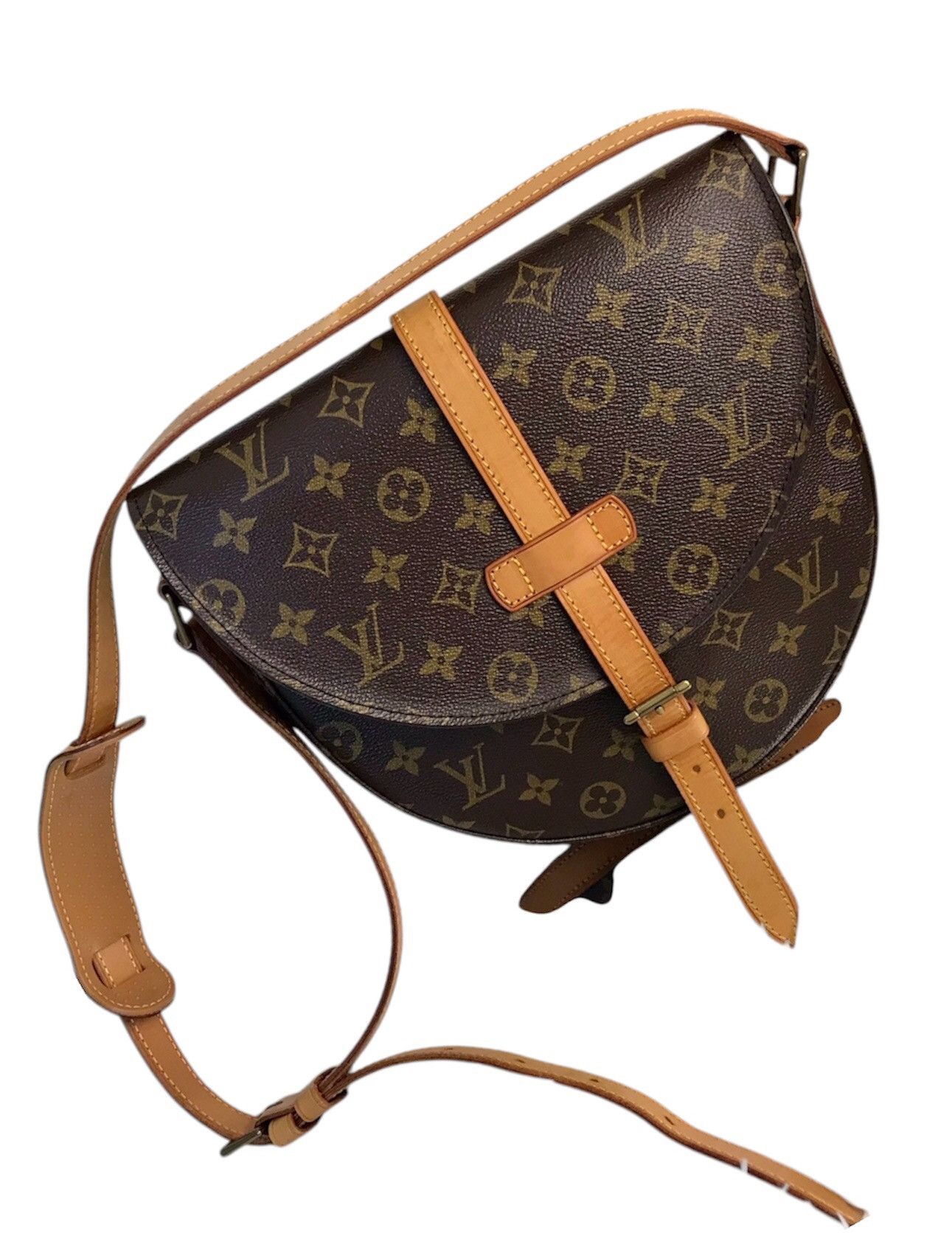 Louis Vuitton Chantilly Shoulder Bag in Brown, Women's