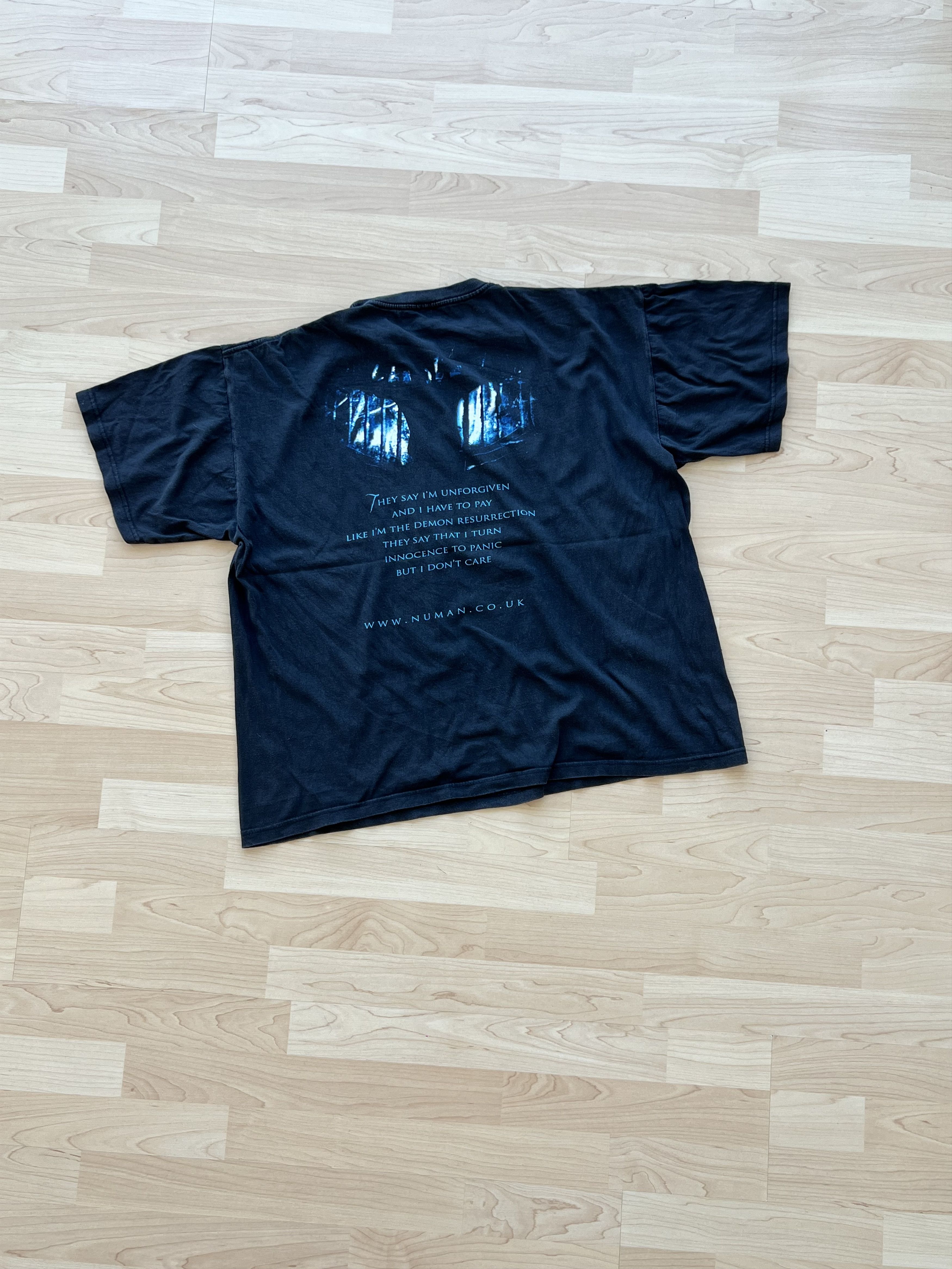 Vintage Vintage 90s Gary Numan Dream Corrosion Tour Size US XXL / EU 58 / 5 - 7 Thumbnail