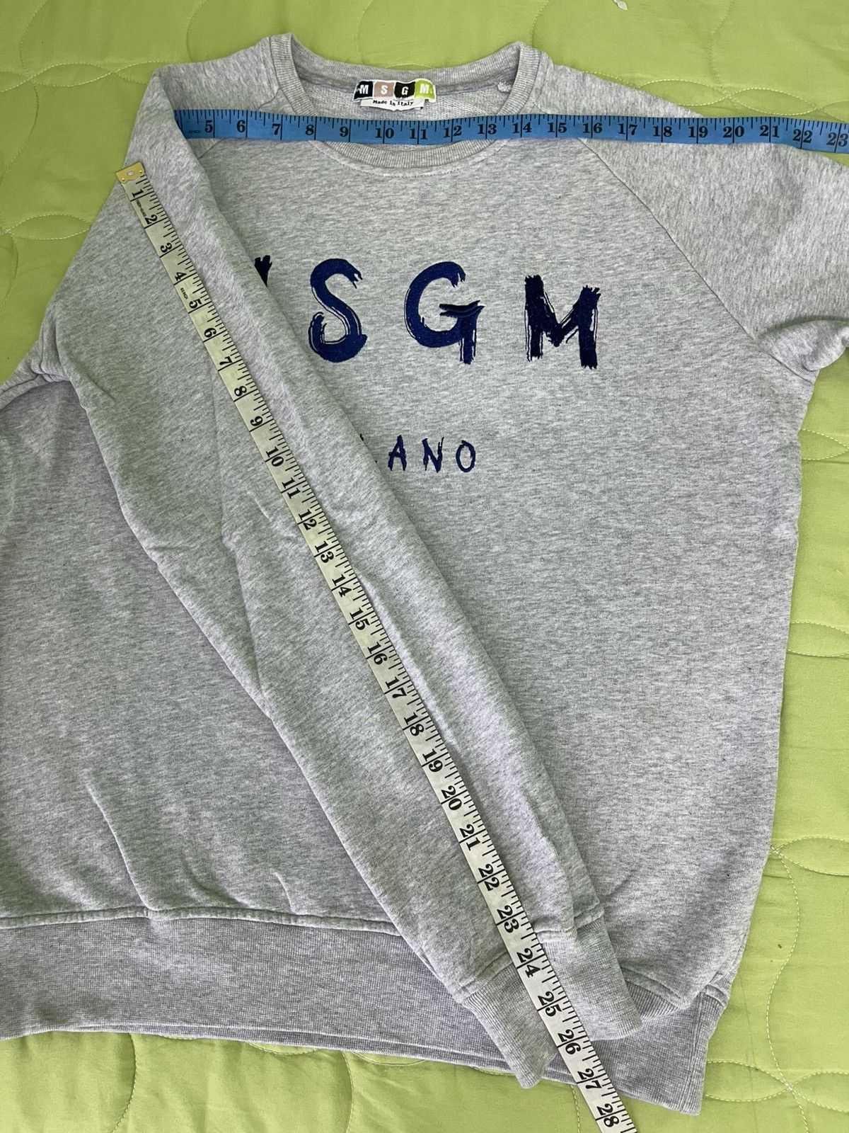 MSGM MSGM Milano Embroidered Logo Sweatshirt Size US M / EU 48-50 / 2 - 8 Thumbnail