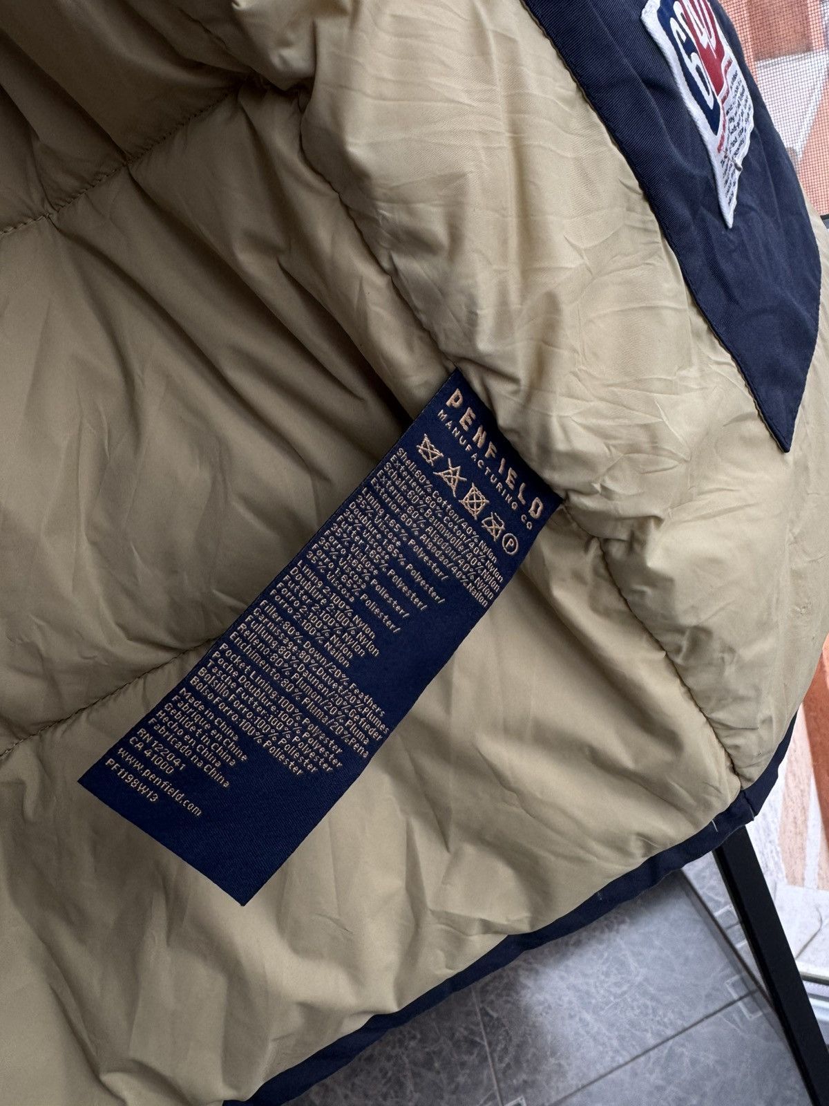 Penfield Penfield Men’s Navy Down Duffle Coat Hooded 60/40 Jacket Size US S / EU 44-46 / 1 - 10 Thumbnail