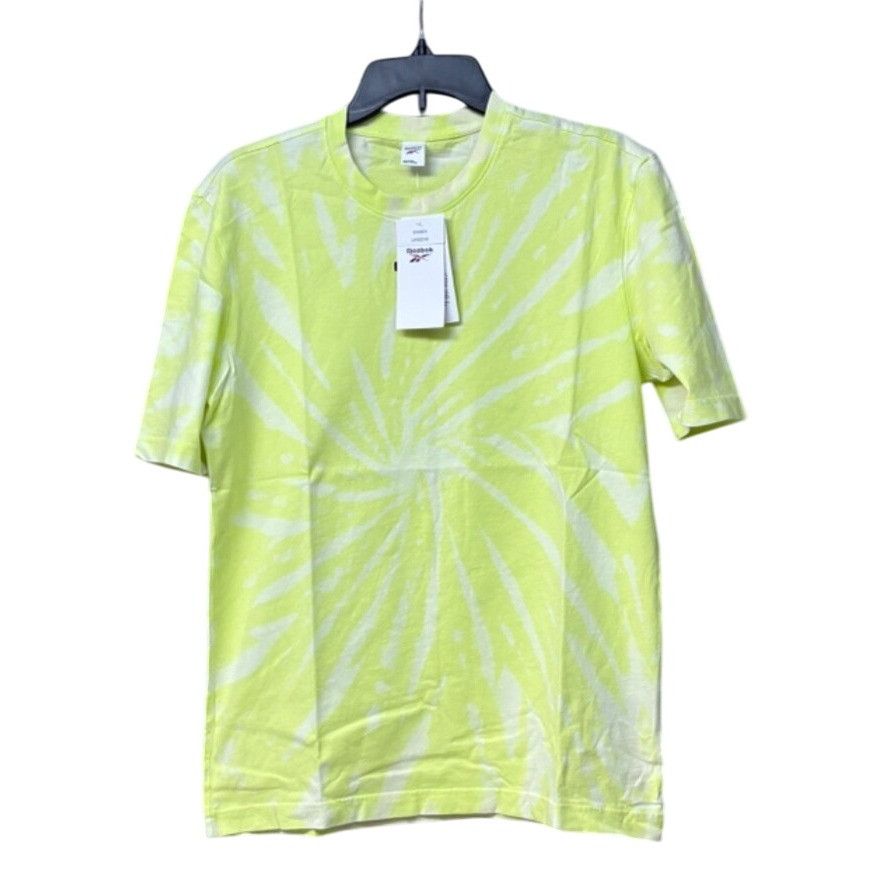 Reebok Reebok Unisex Classics Tie-Dye T-Shirt in Semi Energy Glow S Size XS / US 0-2 / IT 36-38 - 9 Thumbnail