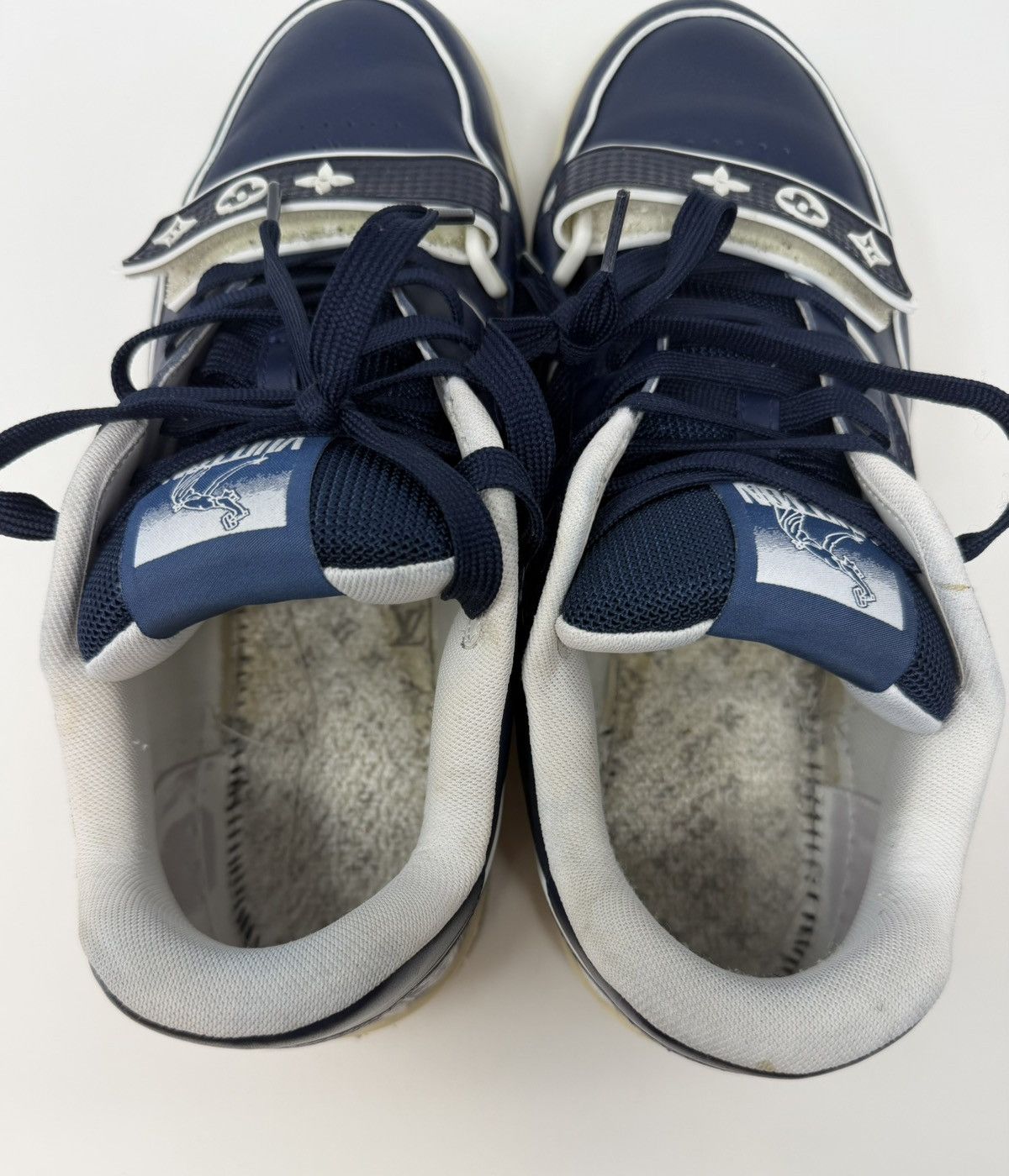 Louis Vuitton Louis Vuitton Trainer NYC Exclusive Navy Mesh Size US 10 / EU 43 - 8 Thumbnail