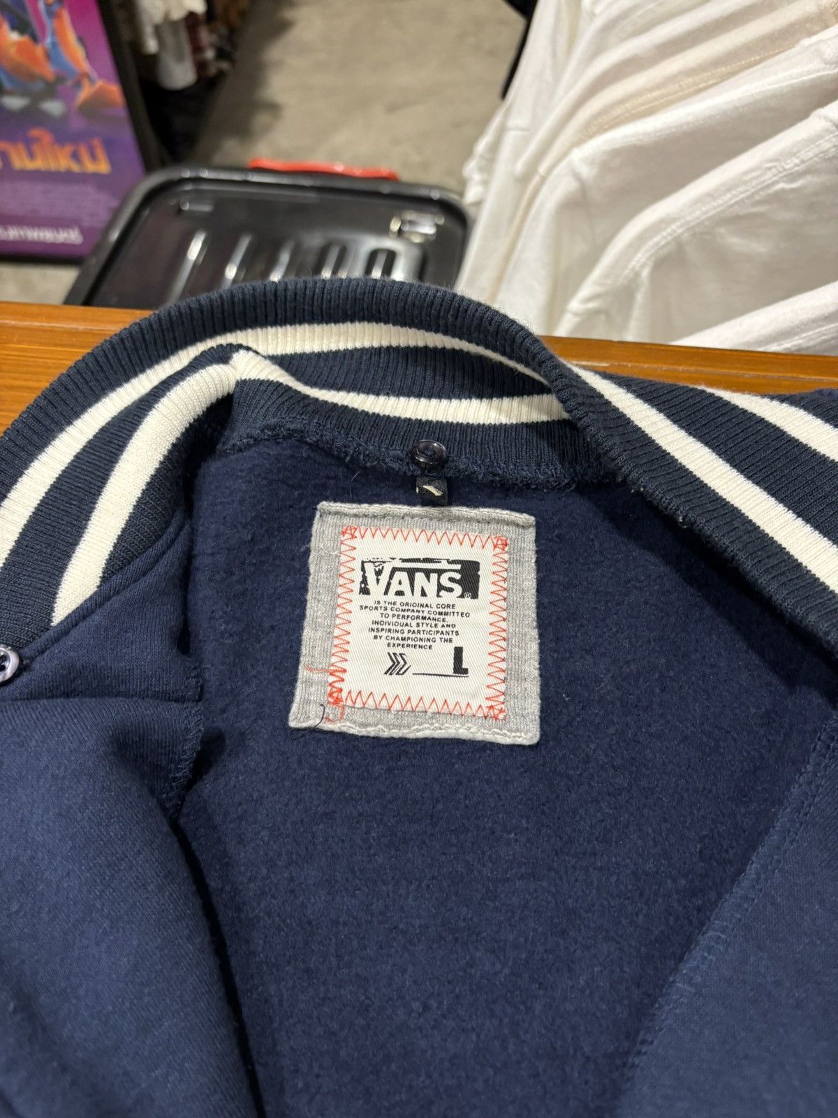 Vans Vintage Vans Varsity Jacket Size US L / EU 52-54 / 3 - 3 Thumbnail