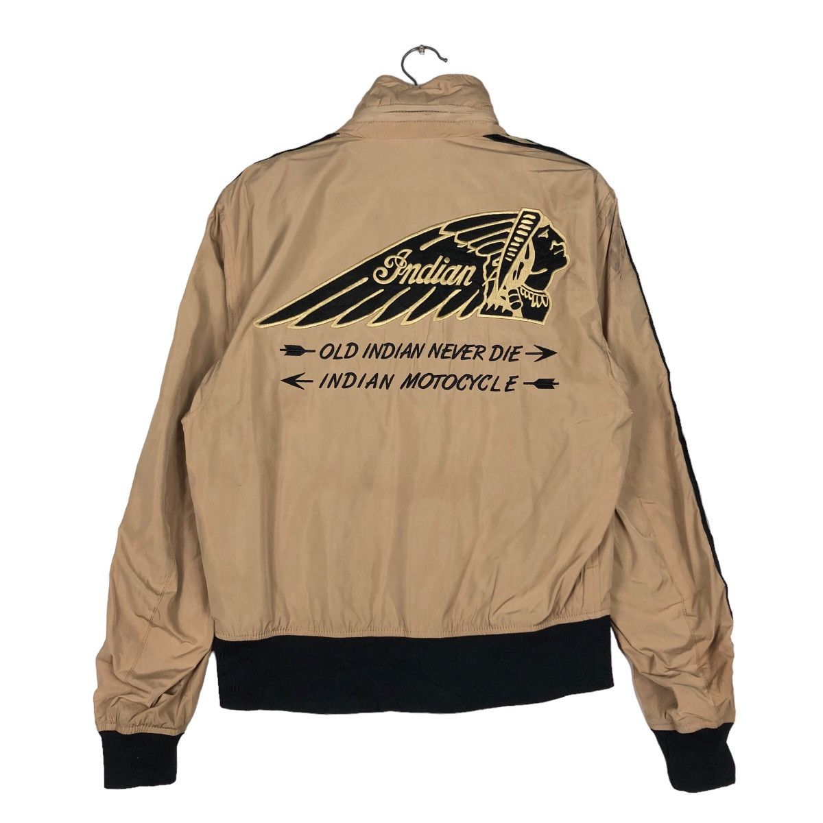 Indian Motorcycle 🔥Vintage Indian Motorcycle Bomber Jacket Big Logo Size US L / EU 52-54 / 3 - 8 Thumbnail