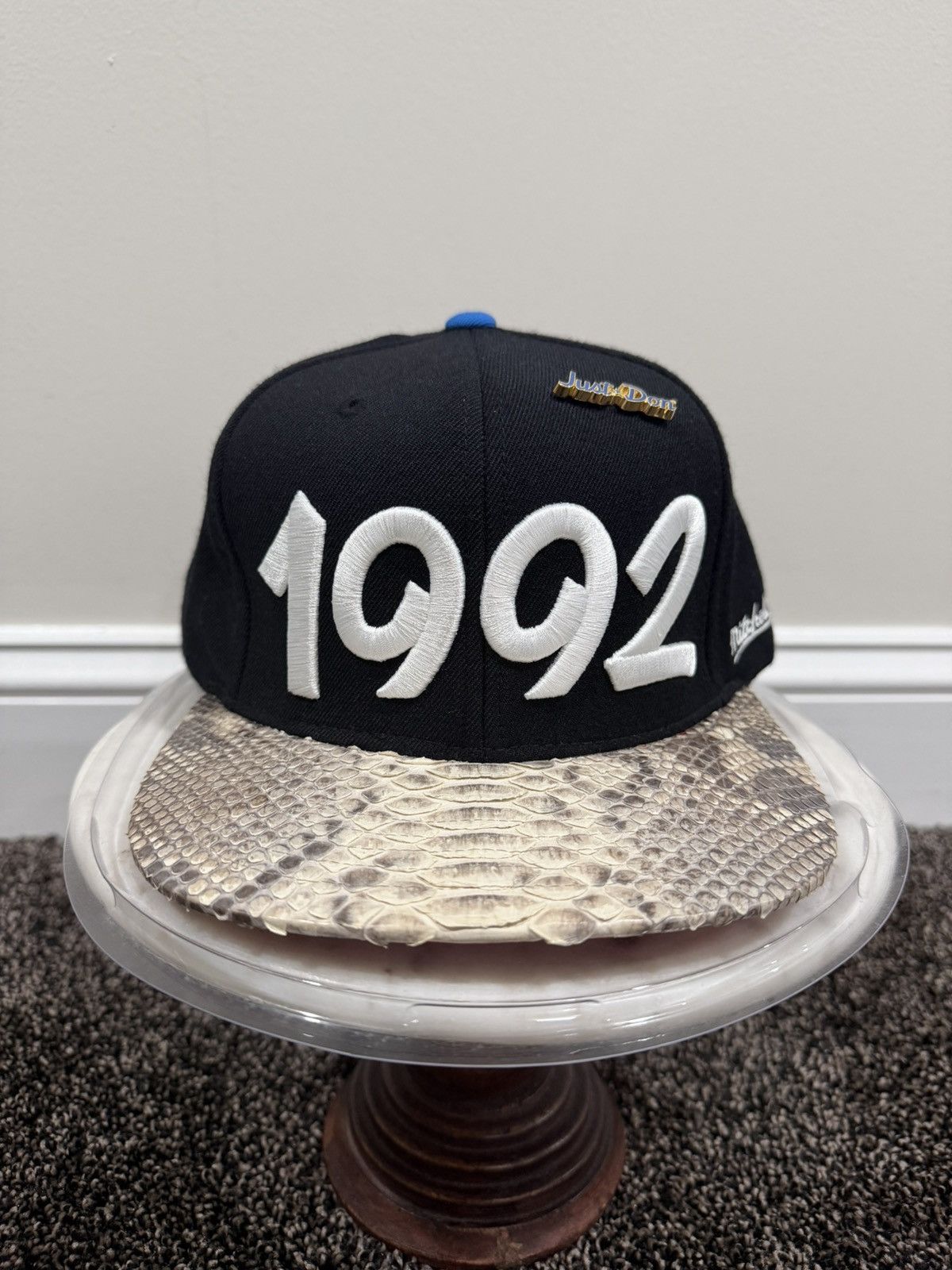 Just Don × Mitchell & Ness × Rsvp Gallery Just Don x Mitchell & Ness 1992 Orlando Magic NBA Black Hat Size ONE SIZE - 1 Thumbnail