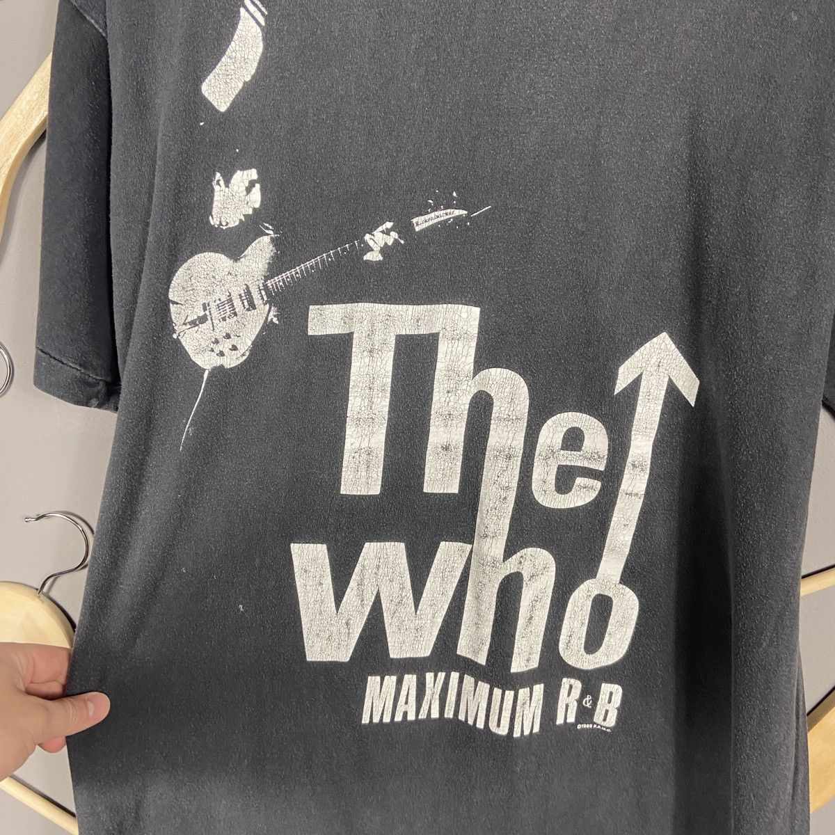 Band Tees Vintage 1989 The Who Maximum R&B Band T-shirt Size US L / EU 52-54 / 3 - 4 Thumbnail