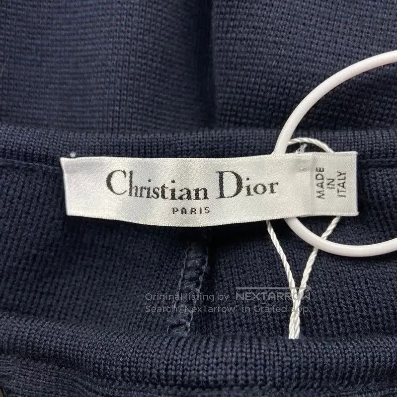 Dior Dior Black Wool Casual Pants XS . Size 22" - 4 Thumbnail