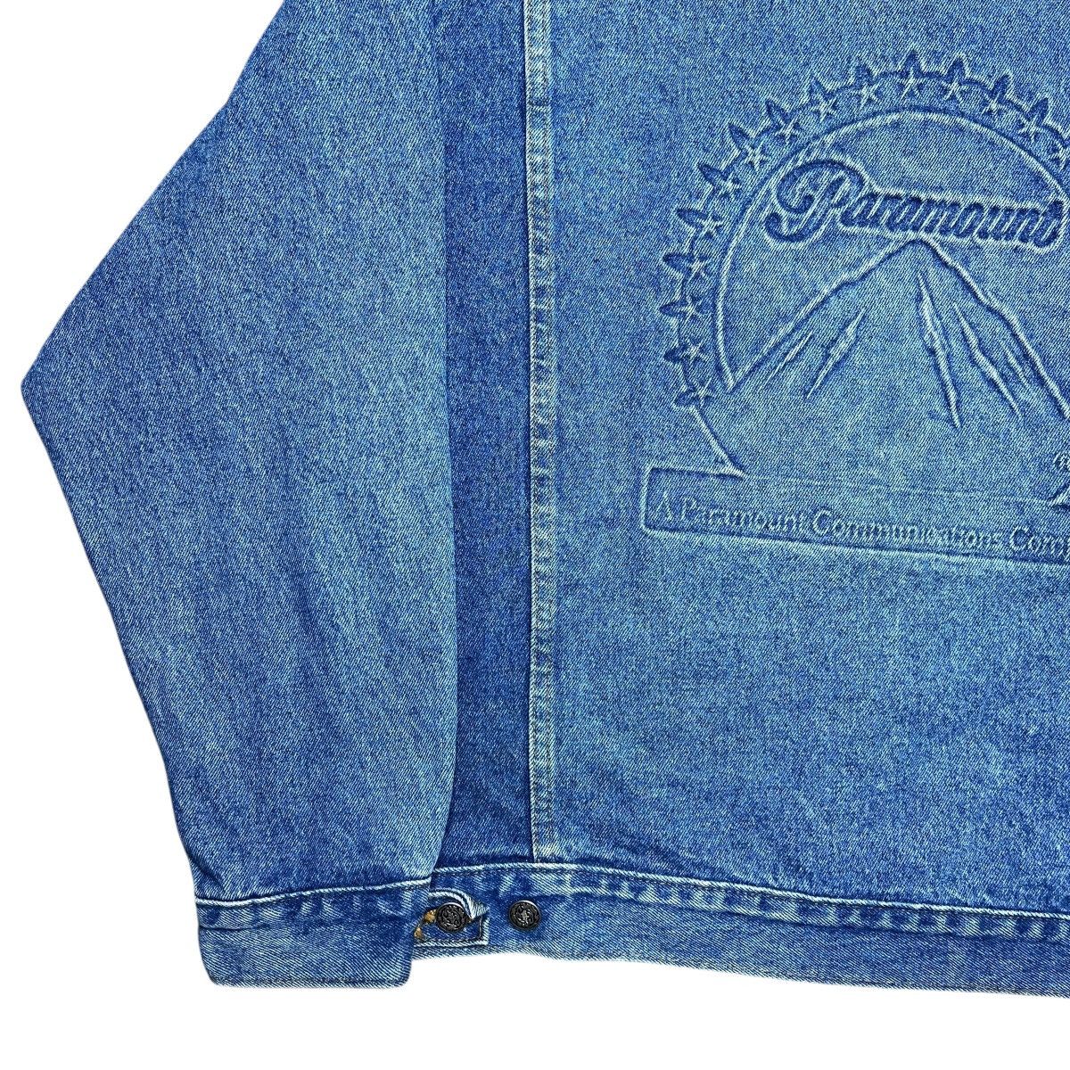Other Vintage Paramount Communications Company Movie Denim Jacket Size US L / EU 52-54 / 3 - 19 Thumbnail