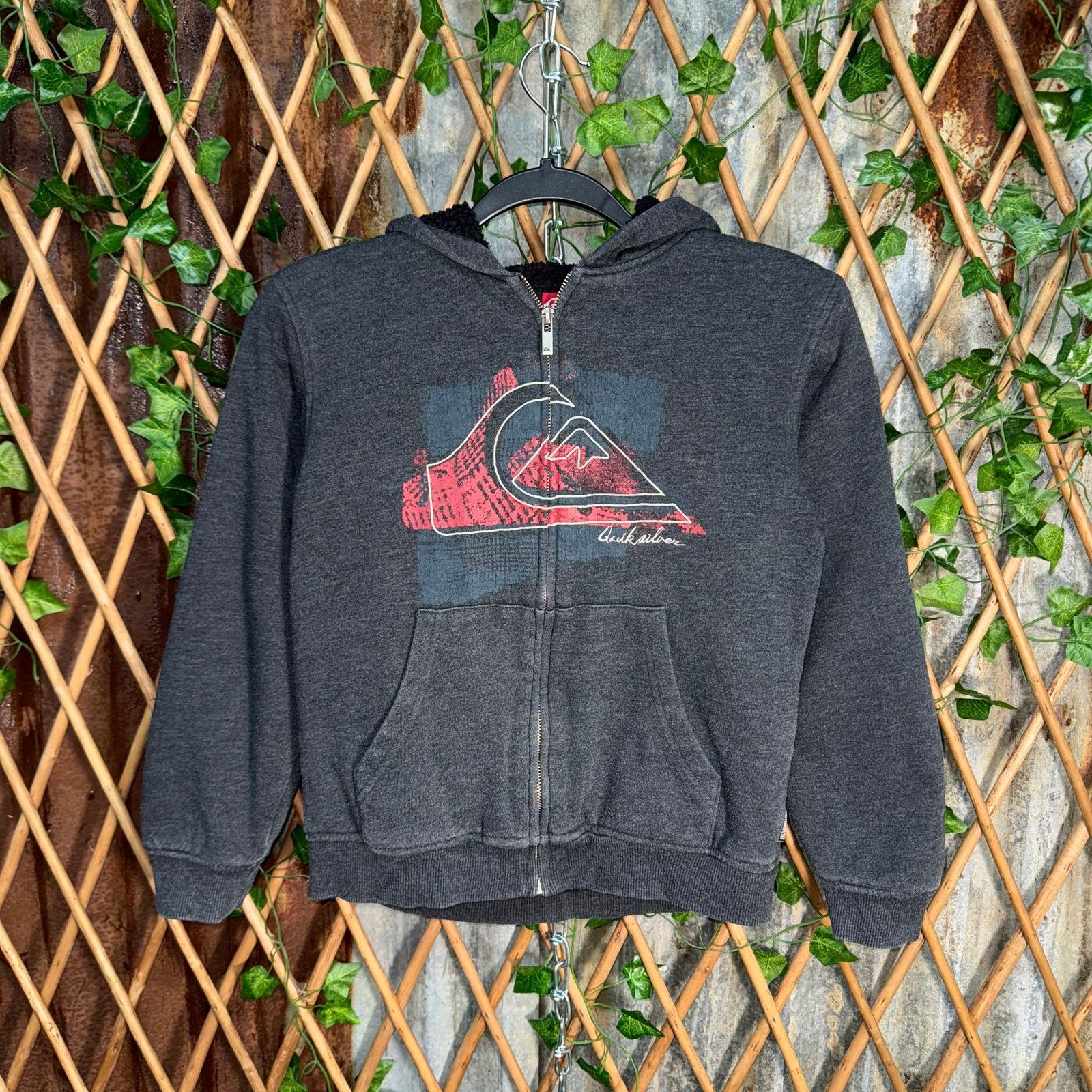 Quiksilver Vintage Y2K quiksilver surf skate embroider 2000s zip hoodie Size US S / EU 44-46 / 1 - 1 Thumbnail