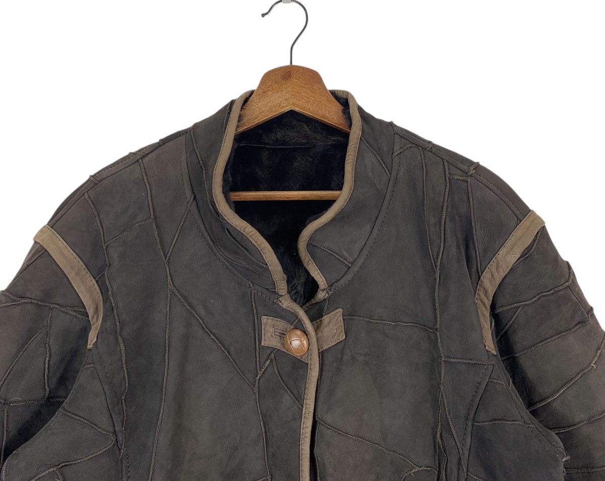 Leather VIntage Patch Work Leather Jacket Style Hai Sporting Gear Size US M / EU 48-50 / 2 - 5 Thumbnail