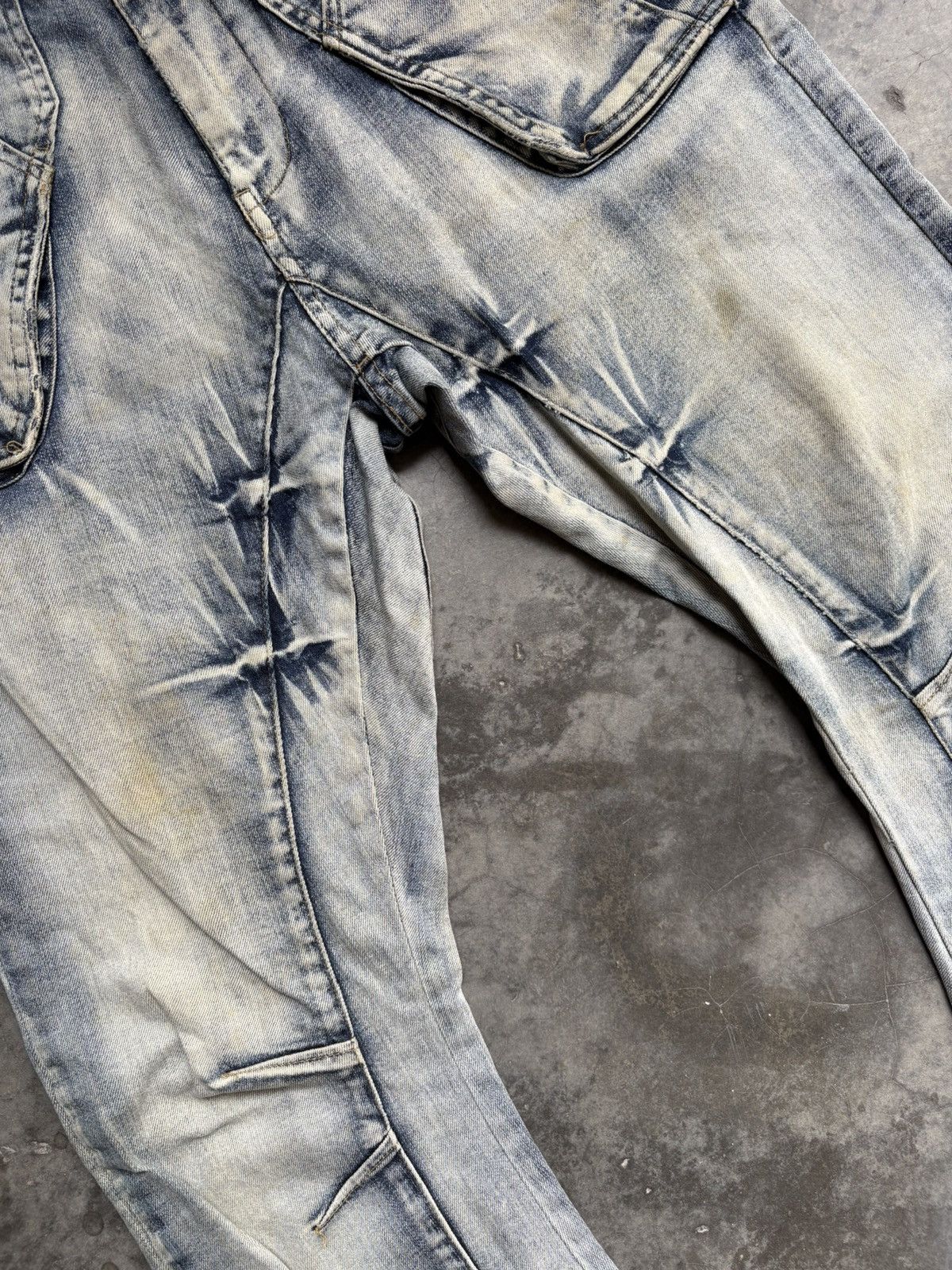 Japanese Brand × PPFM PPFM banana shape multipocket jeans Size US 33 - 3 Thumbnail