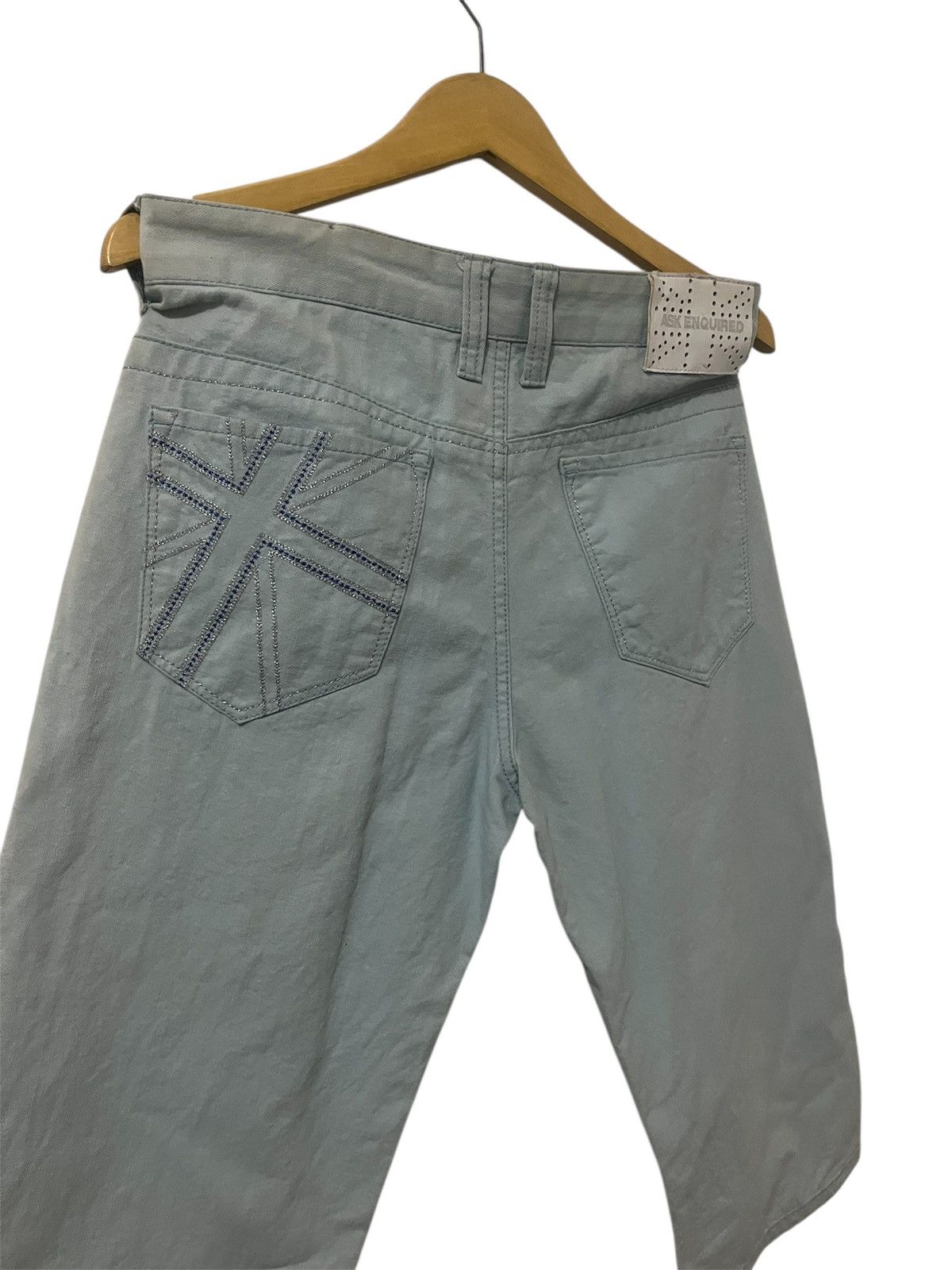 Japanese Brand DENIM SHORTS ASK ENQUIRED Size US 32 / EU 48 - 3 Thumbnail