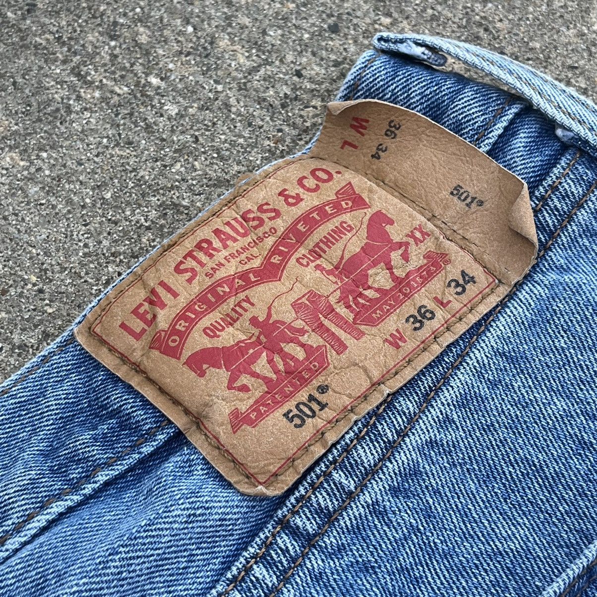 Levi's × Vintage Crazy Levi’s Classic Jeans 36X34 Size US 36 / EU 52 - 8 Thumbnail