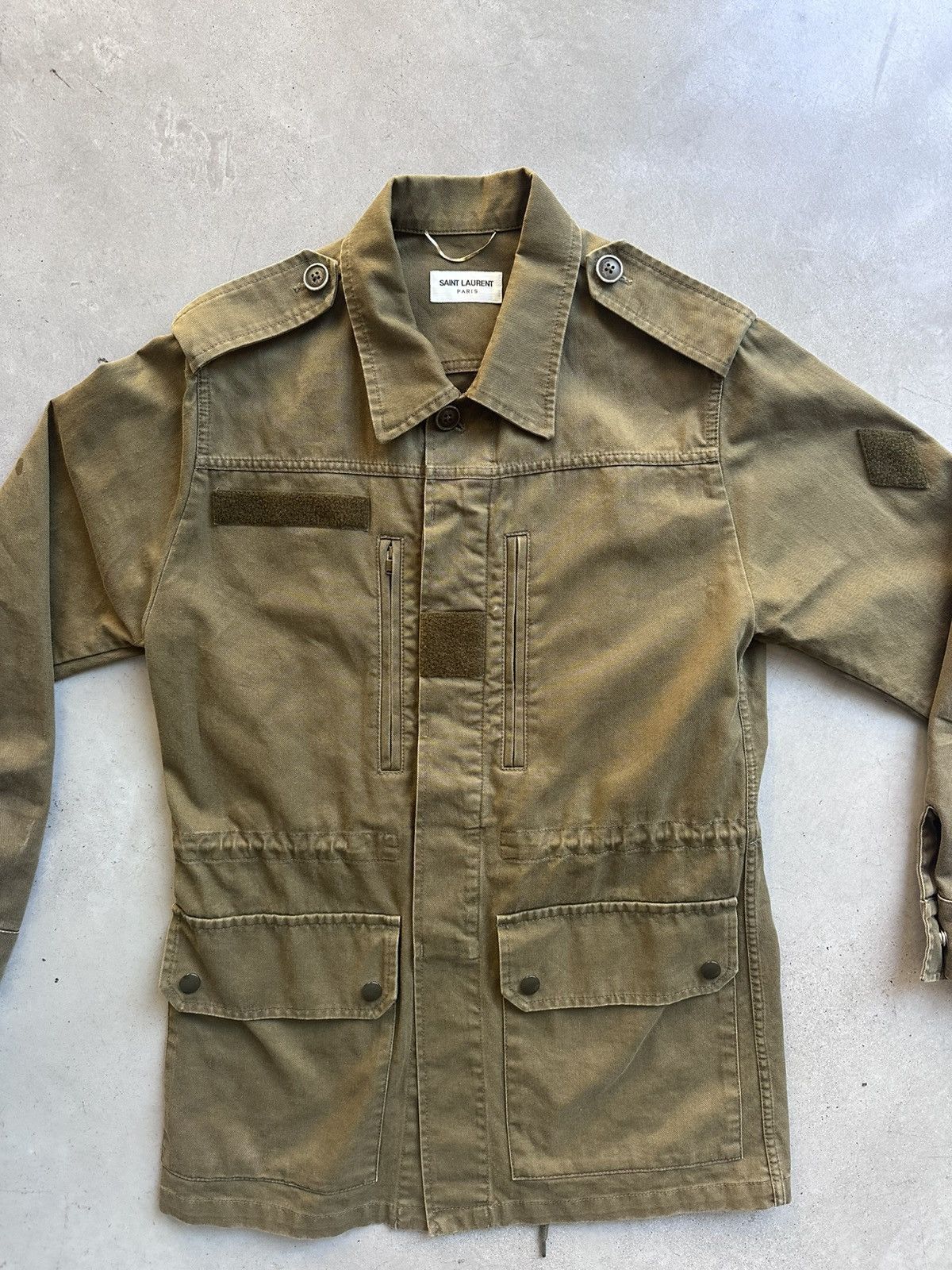 Saint Laurent Paris Saint Laurent M-65 Military Jacket a/w16 Size US S / EU 44-46 / 1 - 2 Thumbnail