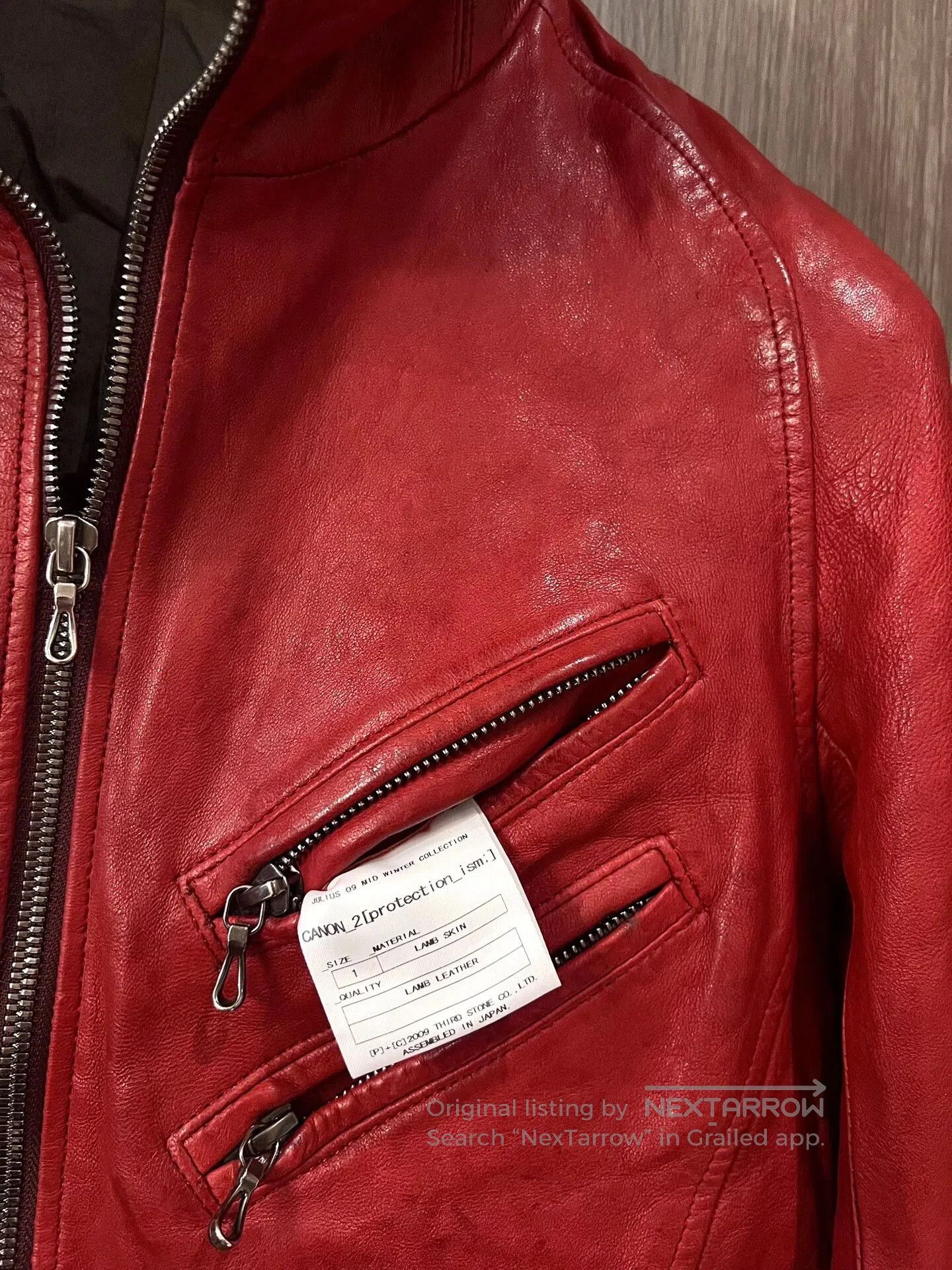 Julius Julius 7 AW2009 Biker Leather Jacket. Size US S / EU 44-46 / 1 - 7 Thumbnail