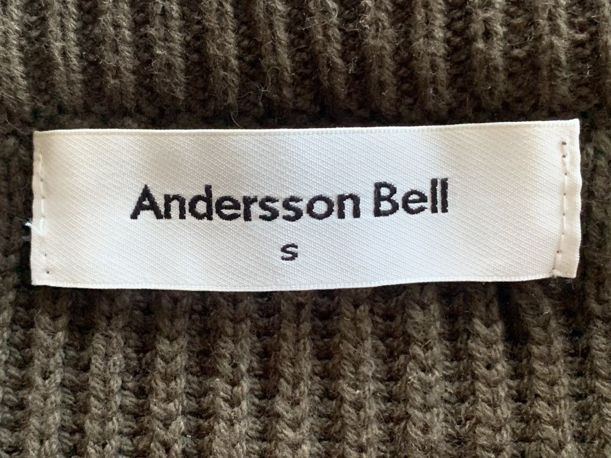 Andersson Bell ANDERSSON BELL NEW NANTES BASIC RIBBED TURTLENECK SWEATER Size US S / EU 44-46 / 1 - 12 Thumbnail