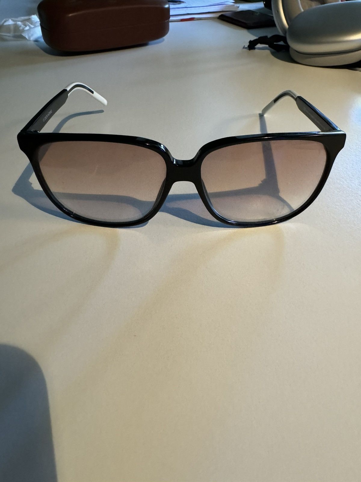 image of Dior Homme Black Tie Sunglasses, Men's