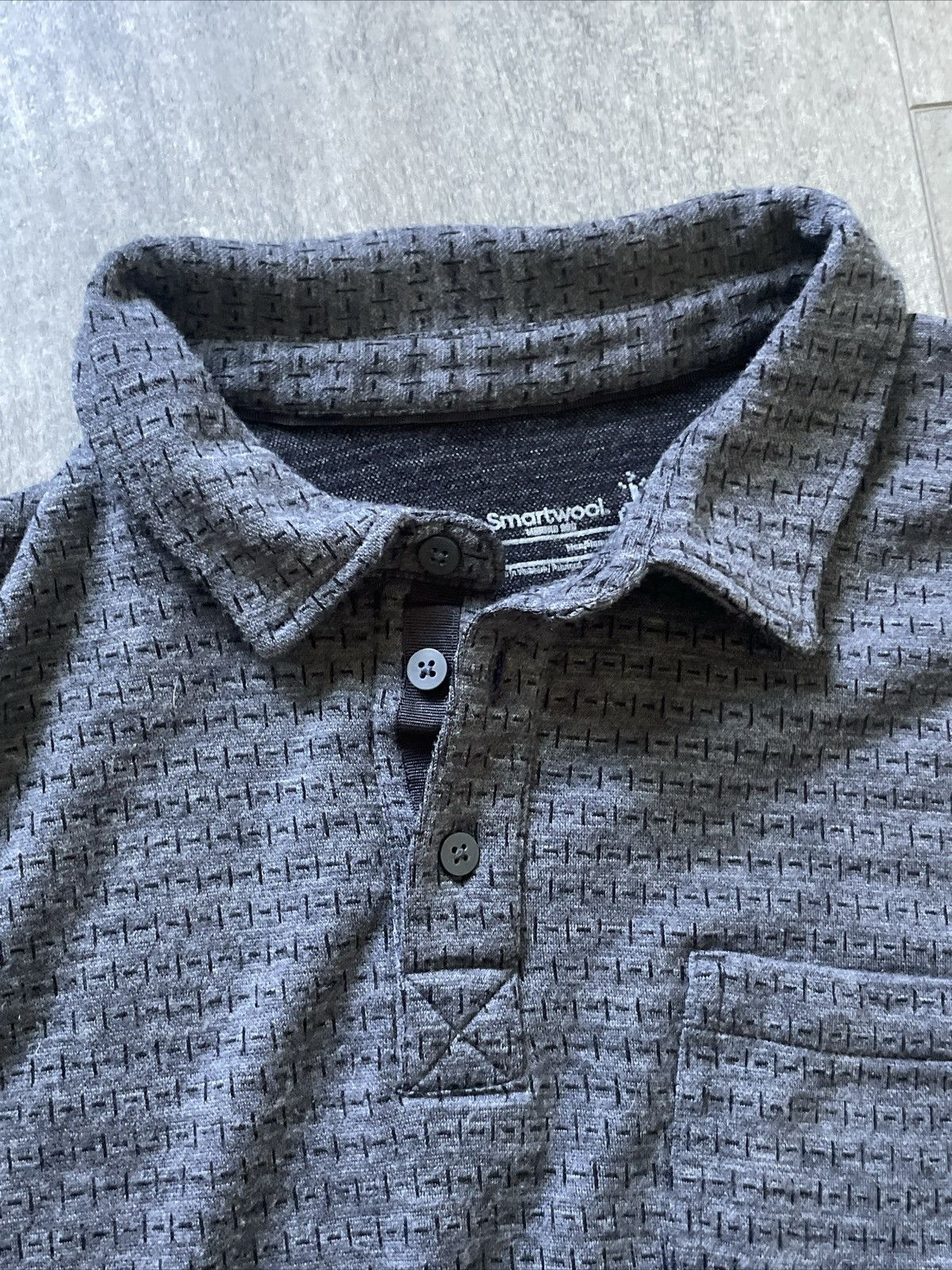 Smartwool Smartwool Long Sleeve Wool Polo Size US XL / EU 56 / 4 - 3 Thumbnail