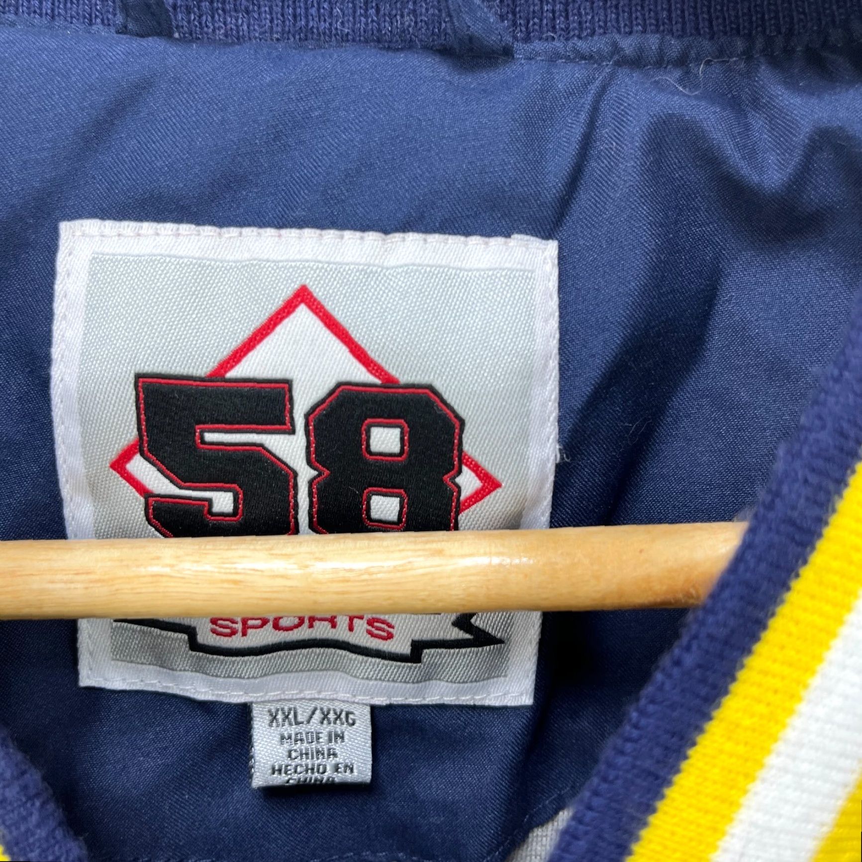 Vintage VINTAGE Michigan Wolverines Pullover Windbreaker Jacket 2XL Size US XXL / EU 58 / 5 - 7 Thumbnail