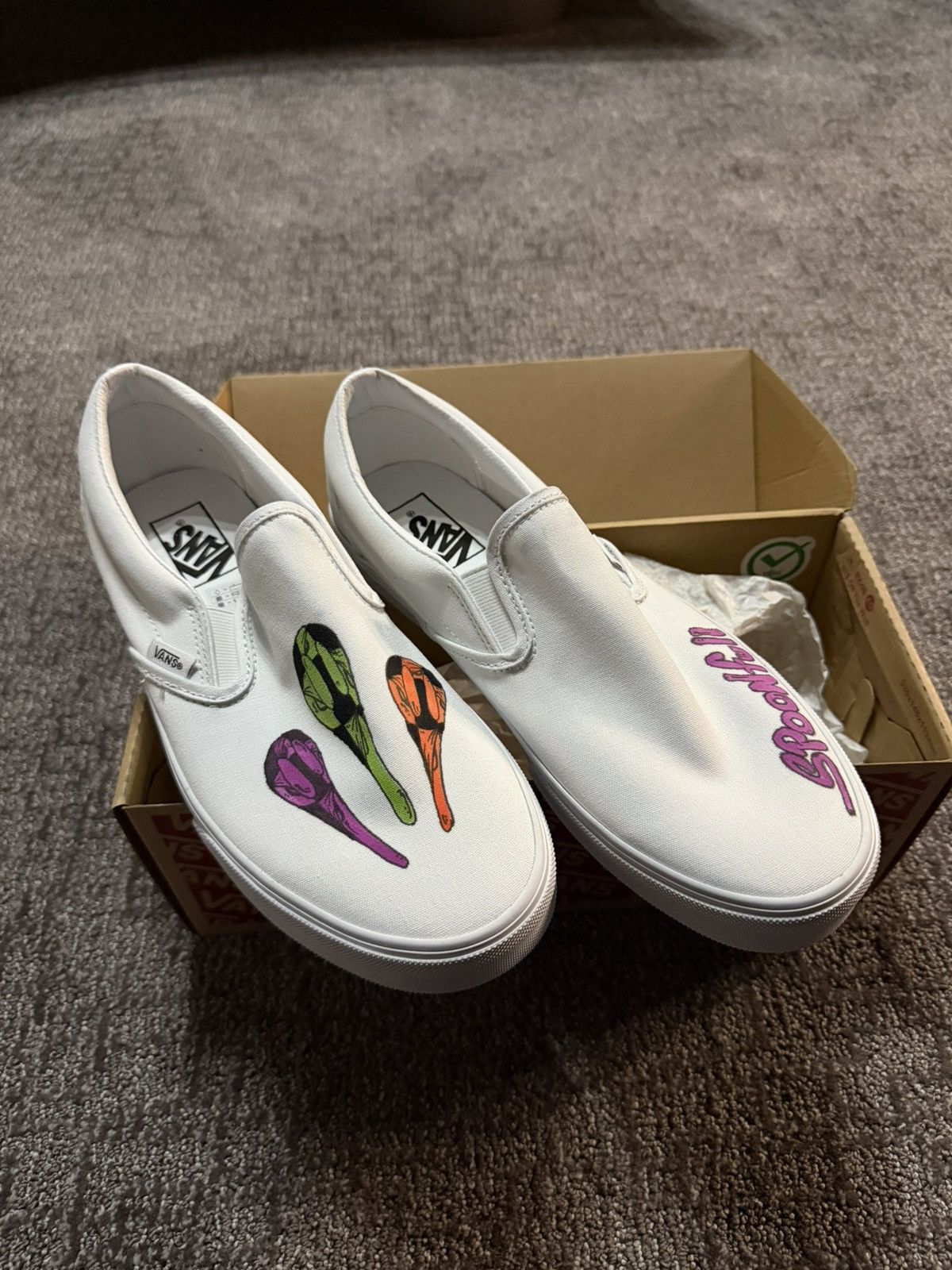 Matty Boy Chrome Hearts Matty Boy Low-Cut Slip-On Sneakers Size US 10 / EU 43 - 9 Thumbnail